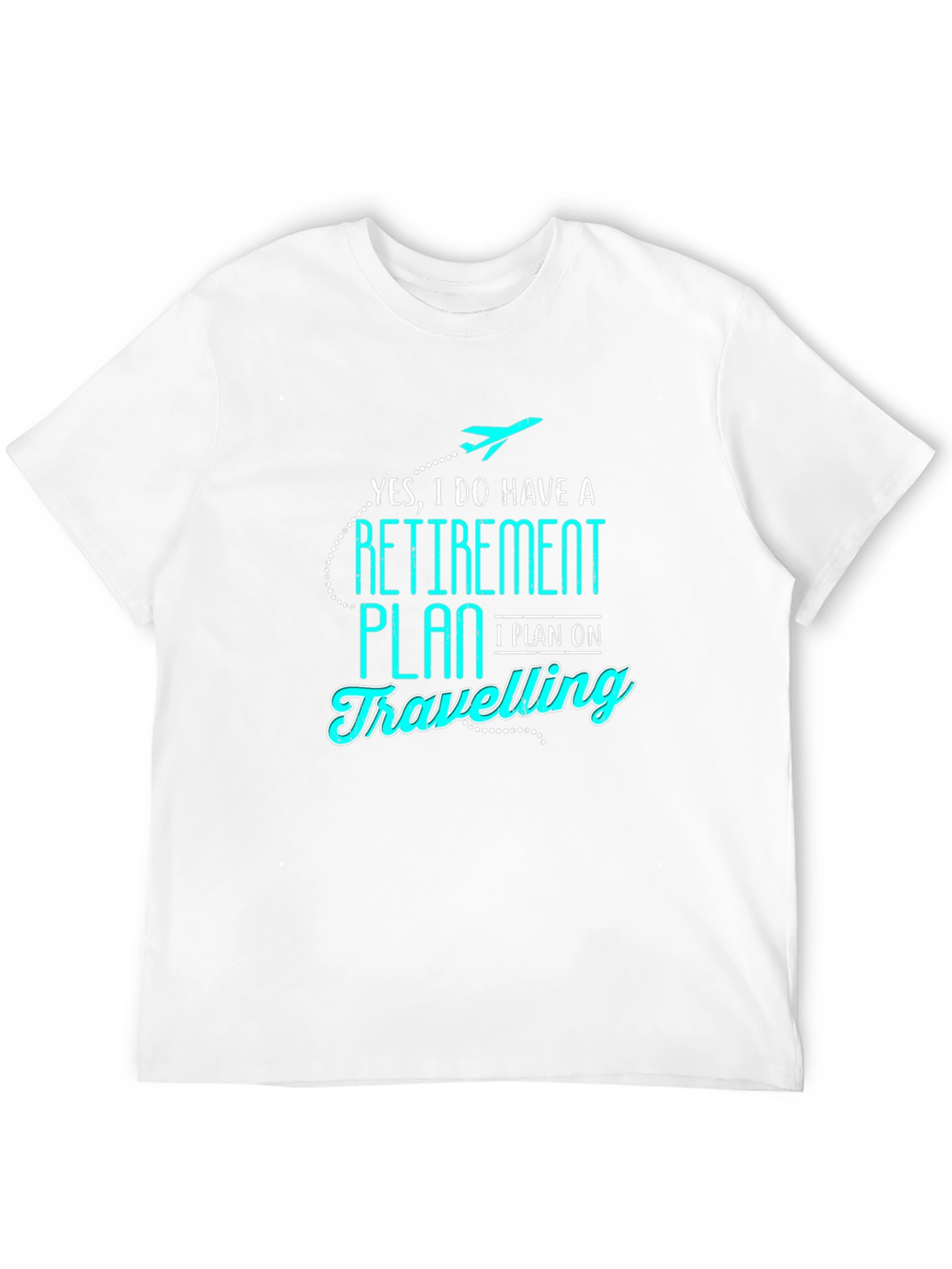 Black Retirement Travel Plan T-Shirt view 12