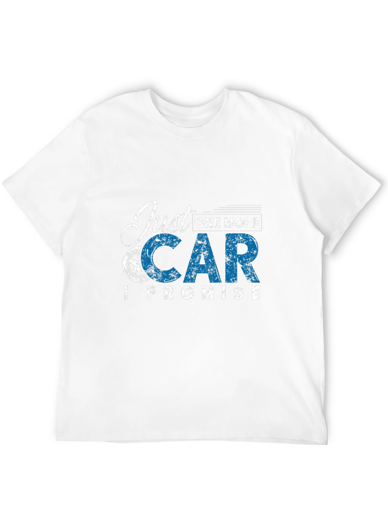 Black Just One More Car T-Shirt view 12
