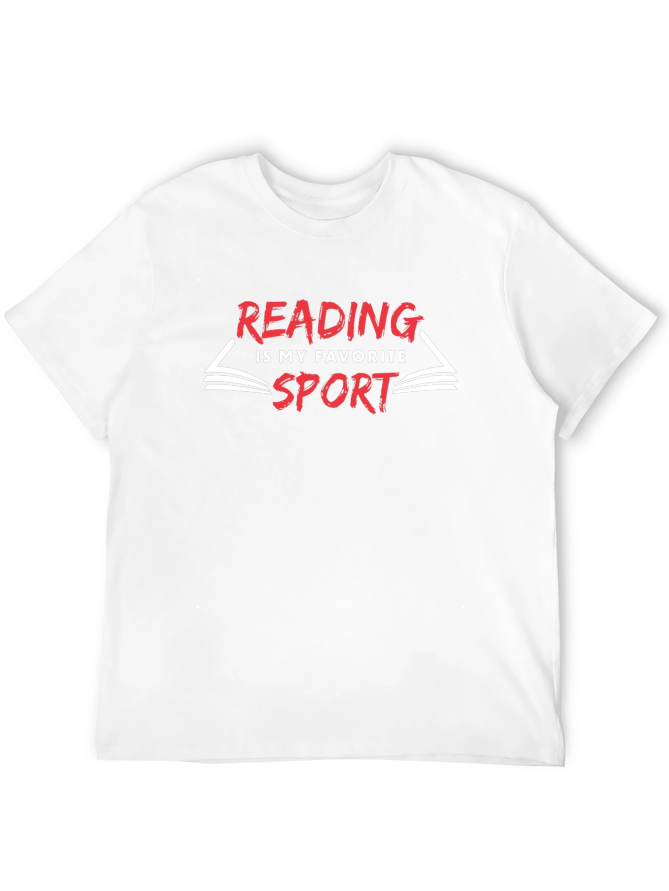 Black Reading Is My Favorite Sport T-Shirt view 12