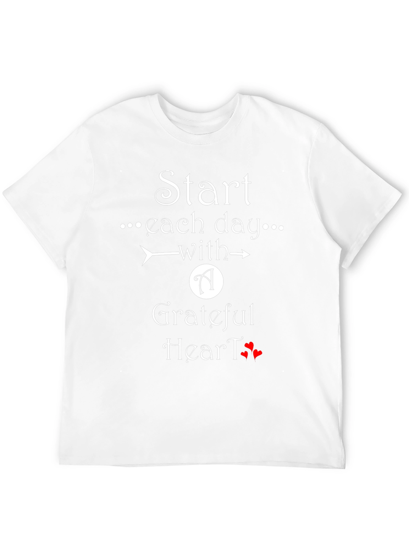 Grateful Heart Graphic T-Shirt - Everyday Inspiration - 12