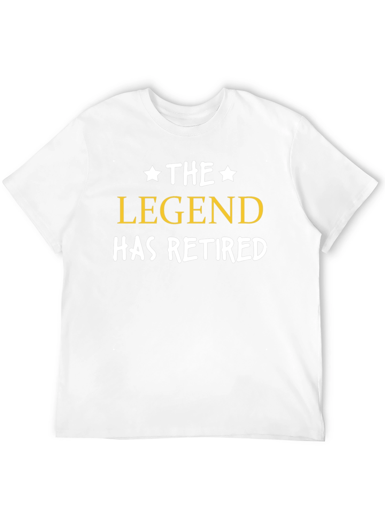 Black The Legend Has Retired Graphic Tee view 12
