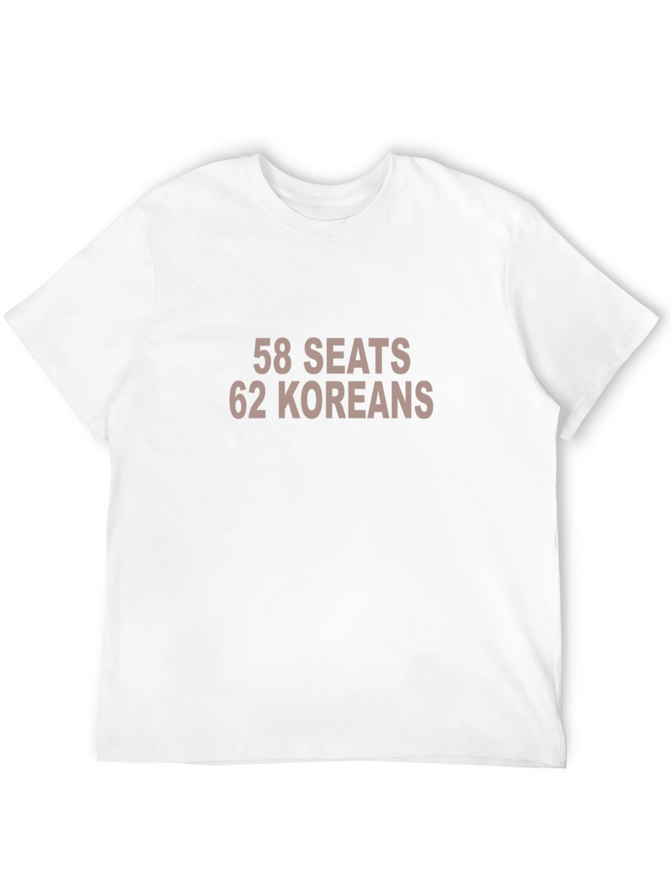 Black 58 Seats 62 Koreans Graphic Tee view 12
