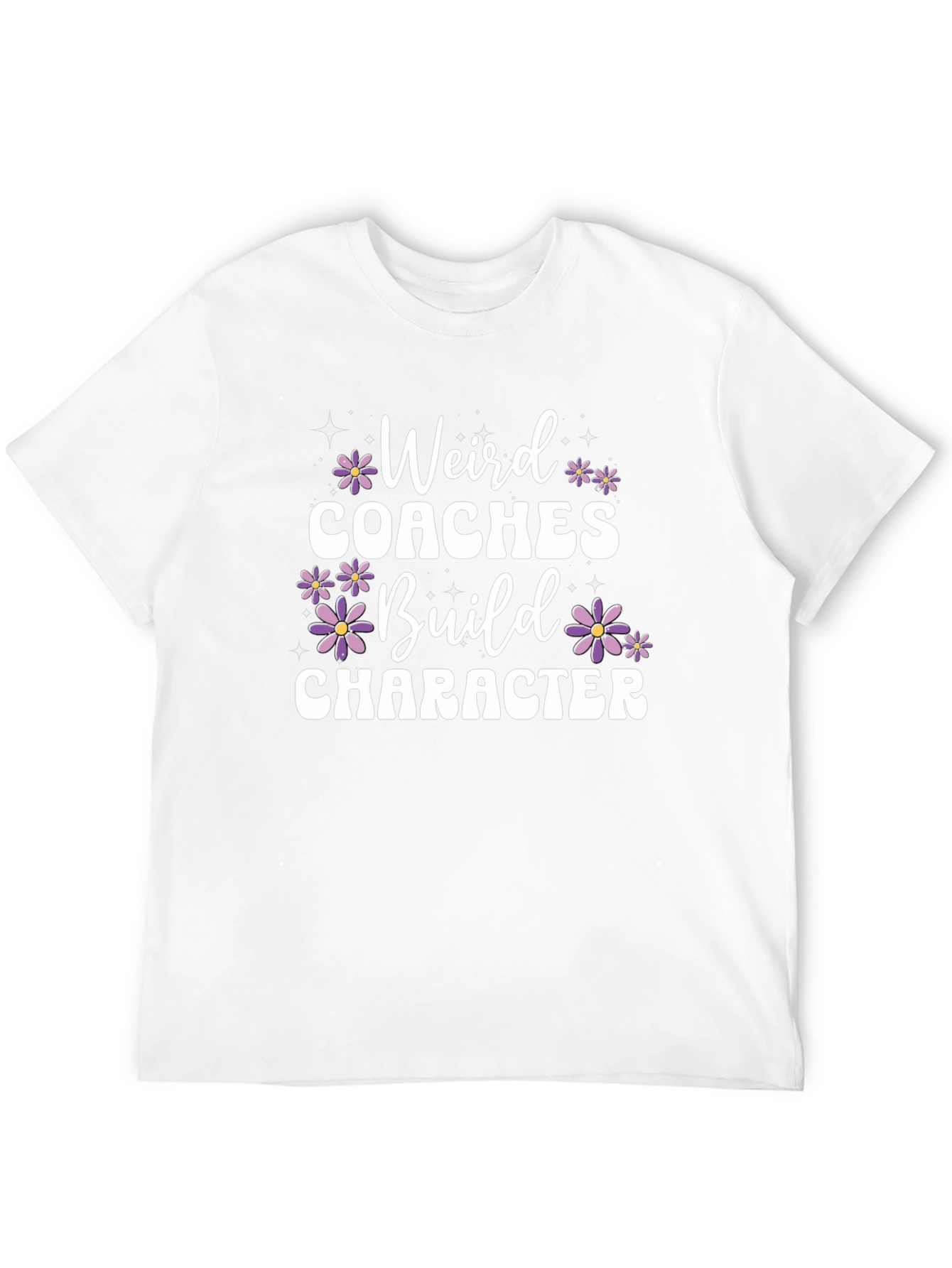 Black Weird Coaches Build Character T-Shirt view 12