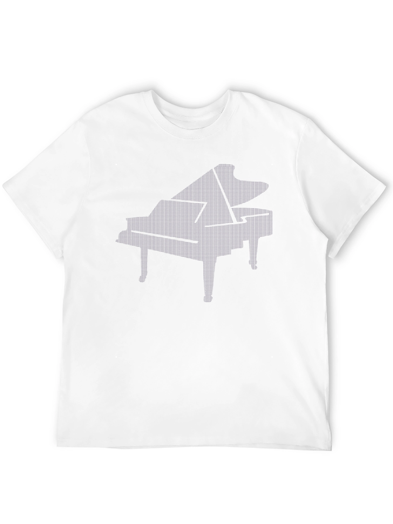 Black Grand Piano Graphic Tee - Black view 12