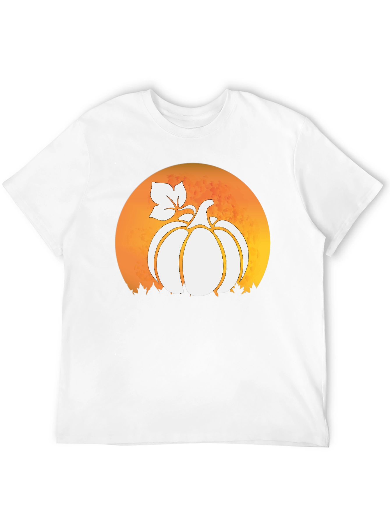 Black Pumpkin Moon Black T-Shirt - Fall Harvest Tee view 12