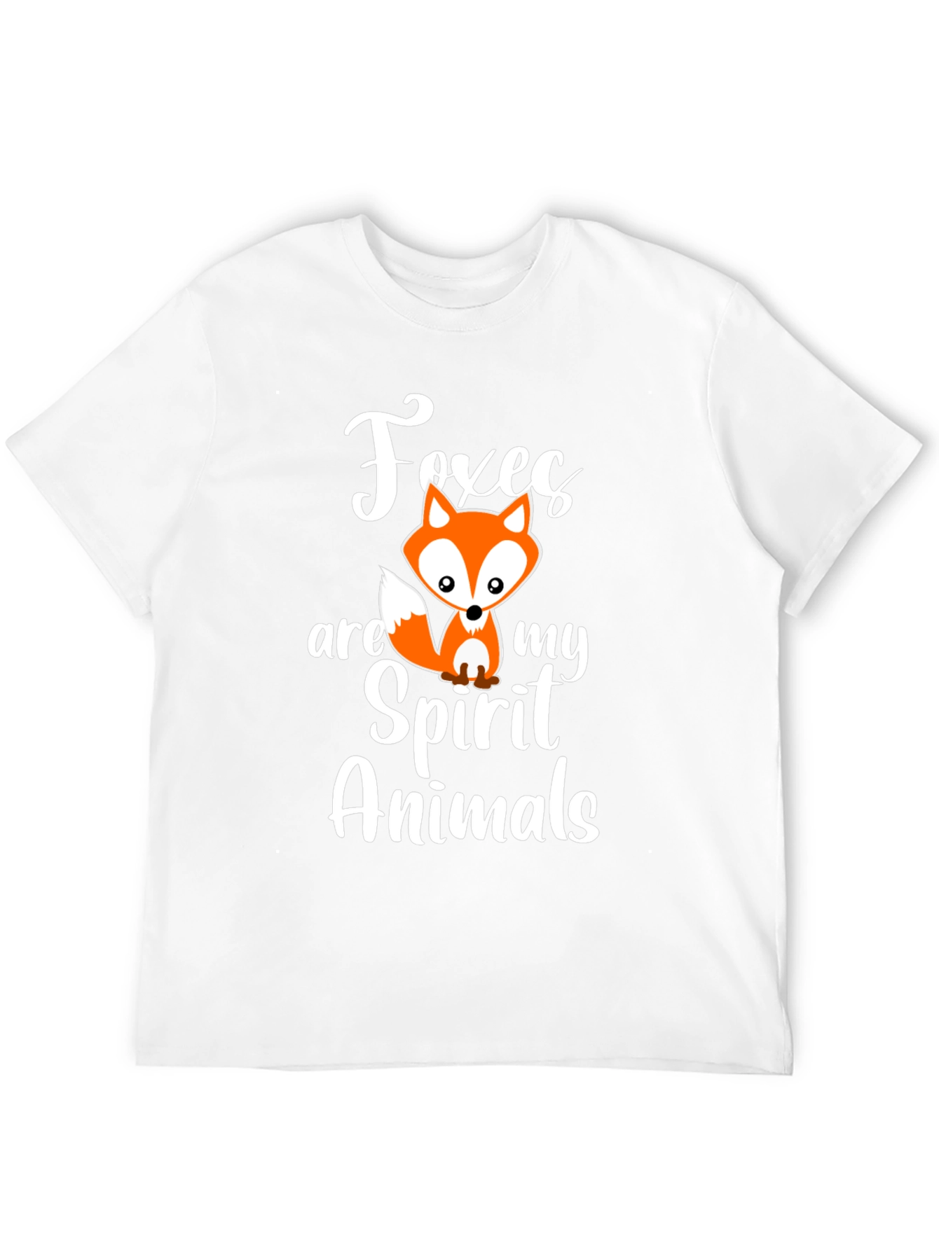 Black Foxes are My Spirit Animals Graphic Tee view 12