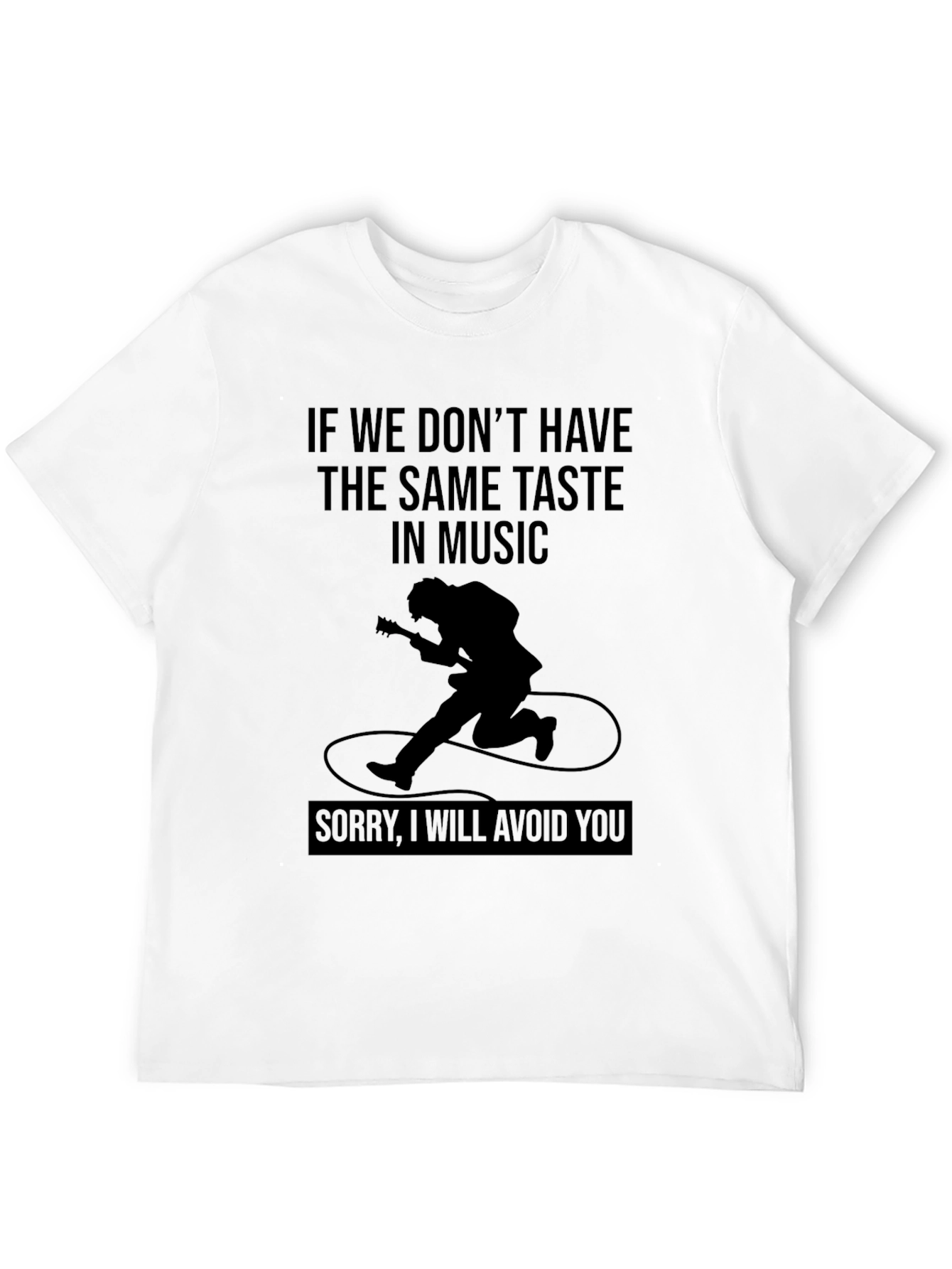 Black Music Taste T-Shirt view 12