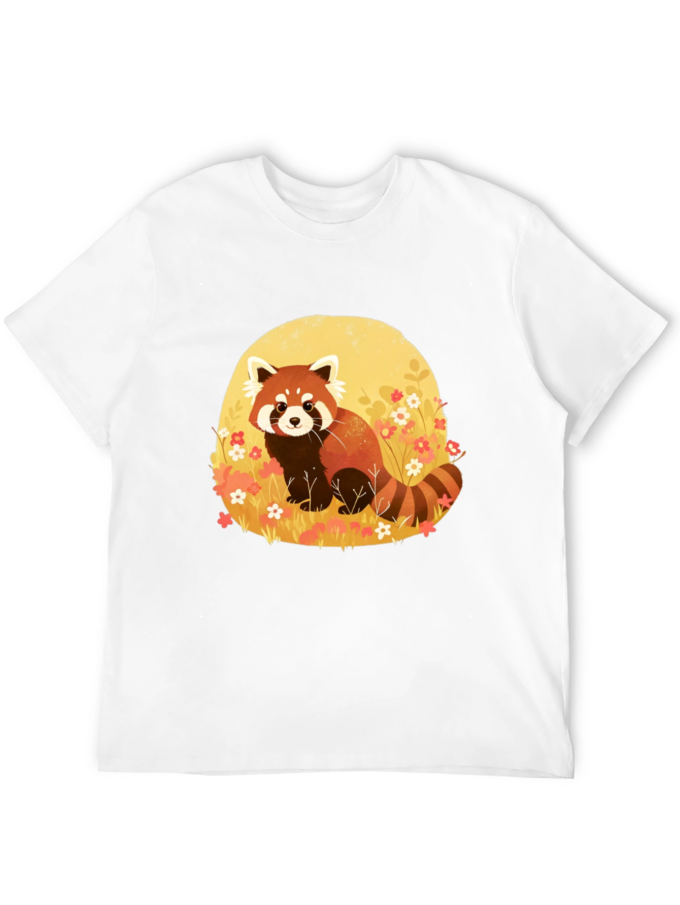 Black Red Panda Graphic Tee - Soft Cotton Blend view 12
