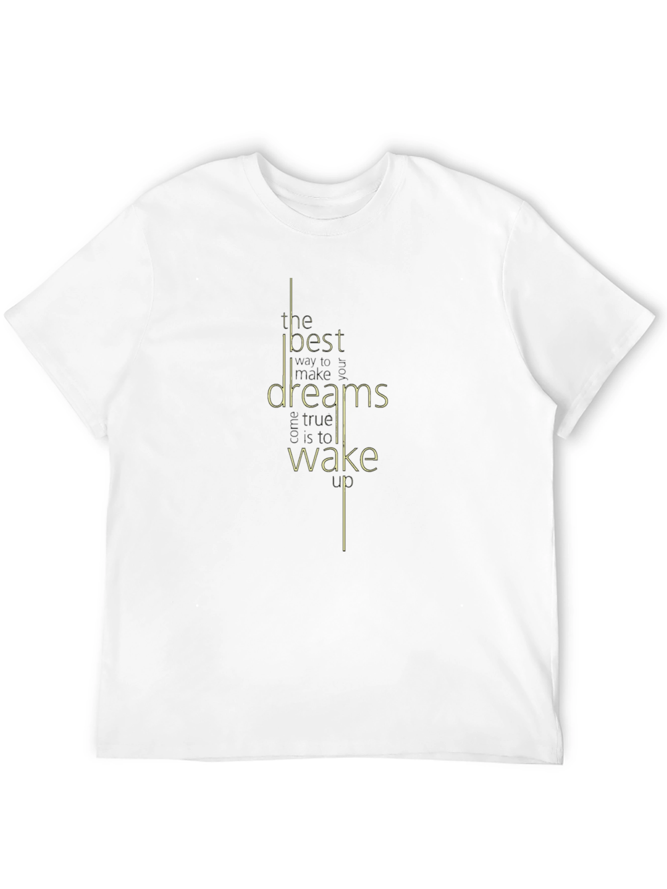 Black Dreamer's Wake - Stylish Black T-Shirt view 12