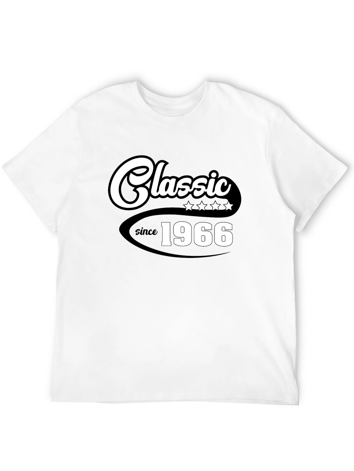 Black Classic Since 1966 Graphic Tee - Stylish Retro Design view 12