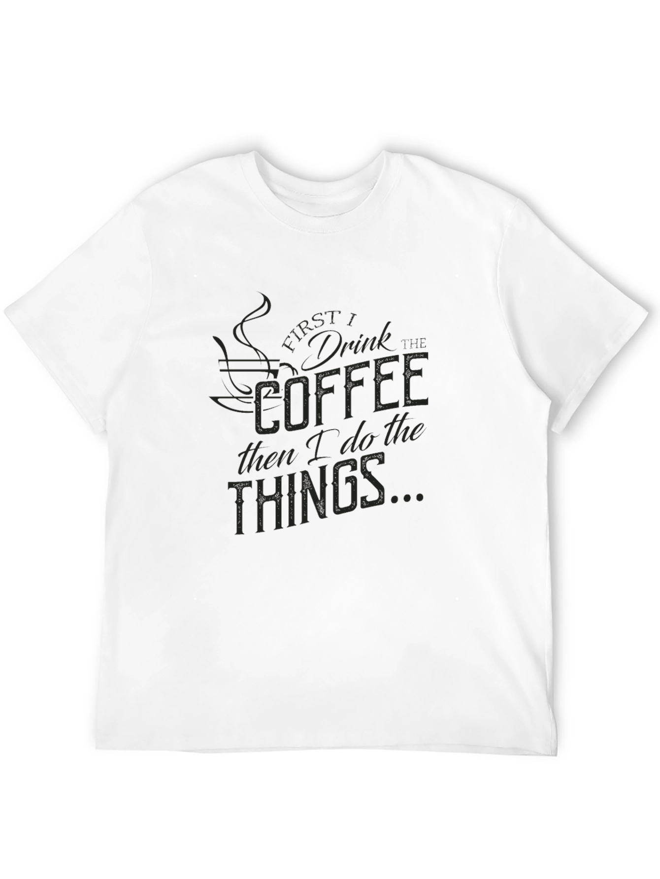 Black Coffee First Graphic Tee view 12