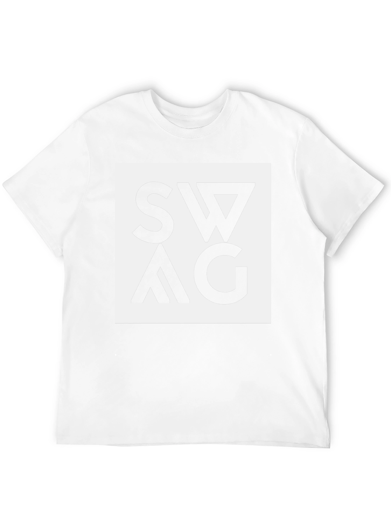 Black Swag Graphic Tee - Black Cotton Blend view 12