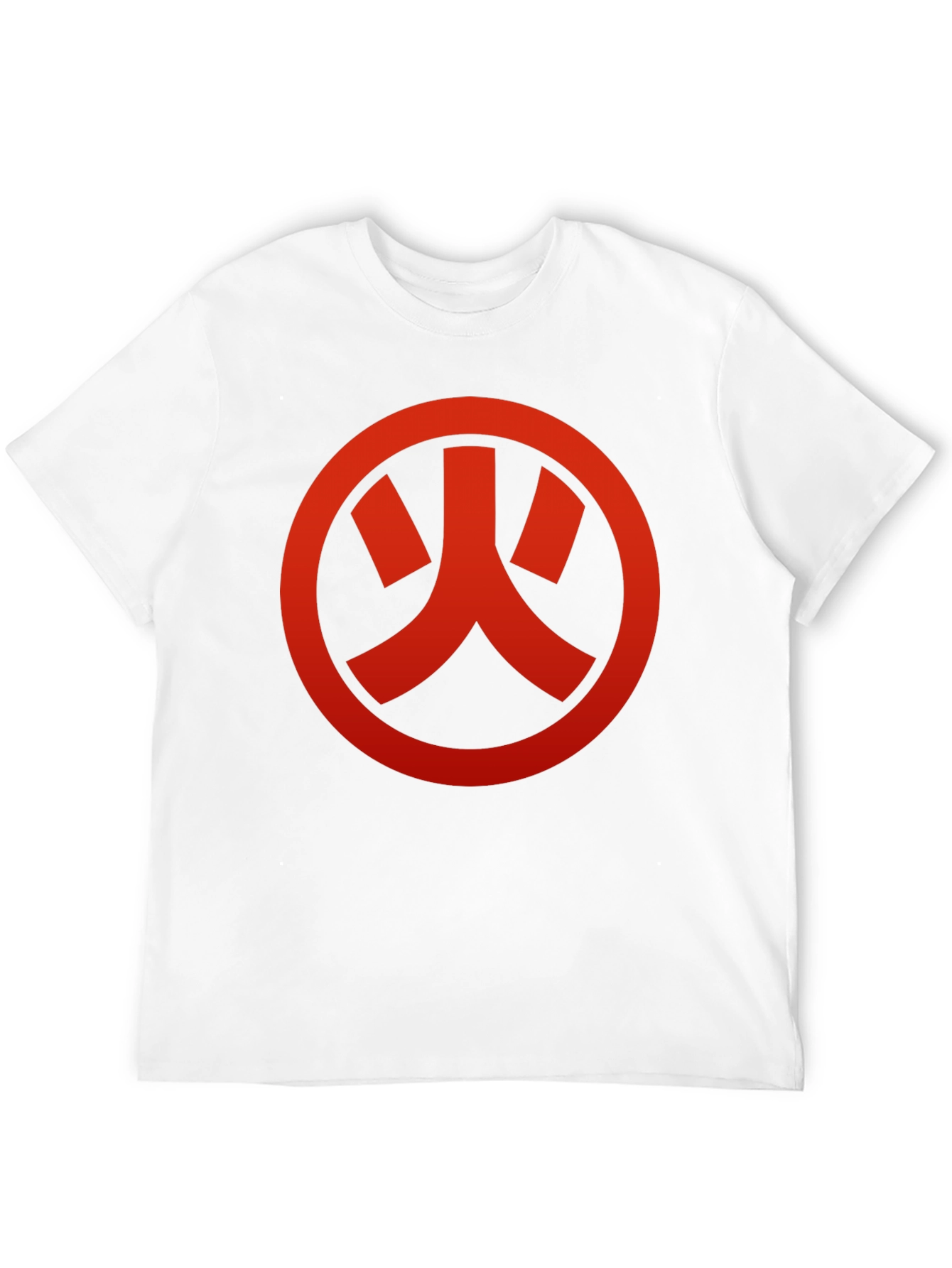 Black Red Symbol Graphic Black T-Shirt view 12