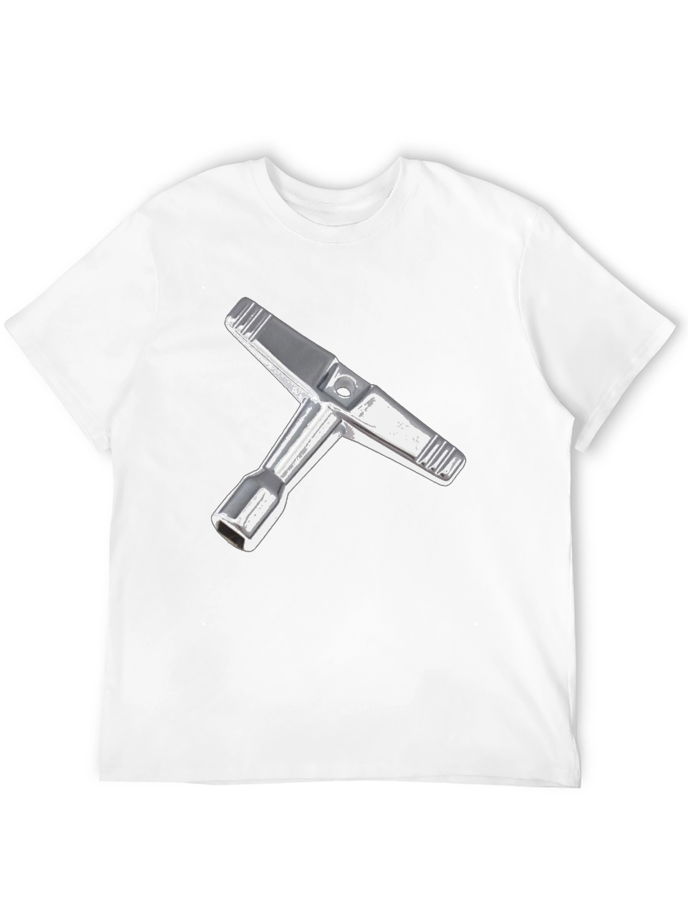 Black Black T-Shirt with Tool Graphic view 12