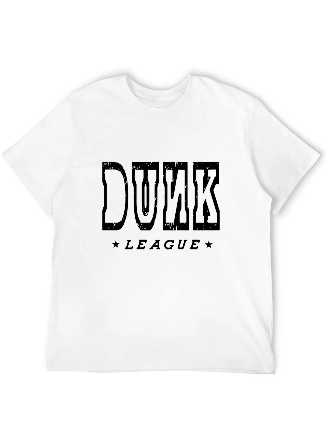 Black Dunk League Graphic Tee - Black Cotton T-Shirt view 12