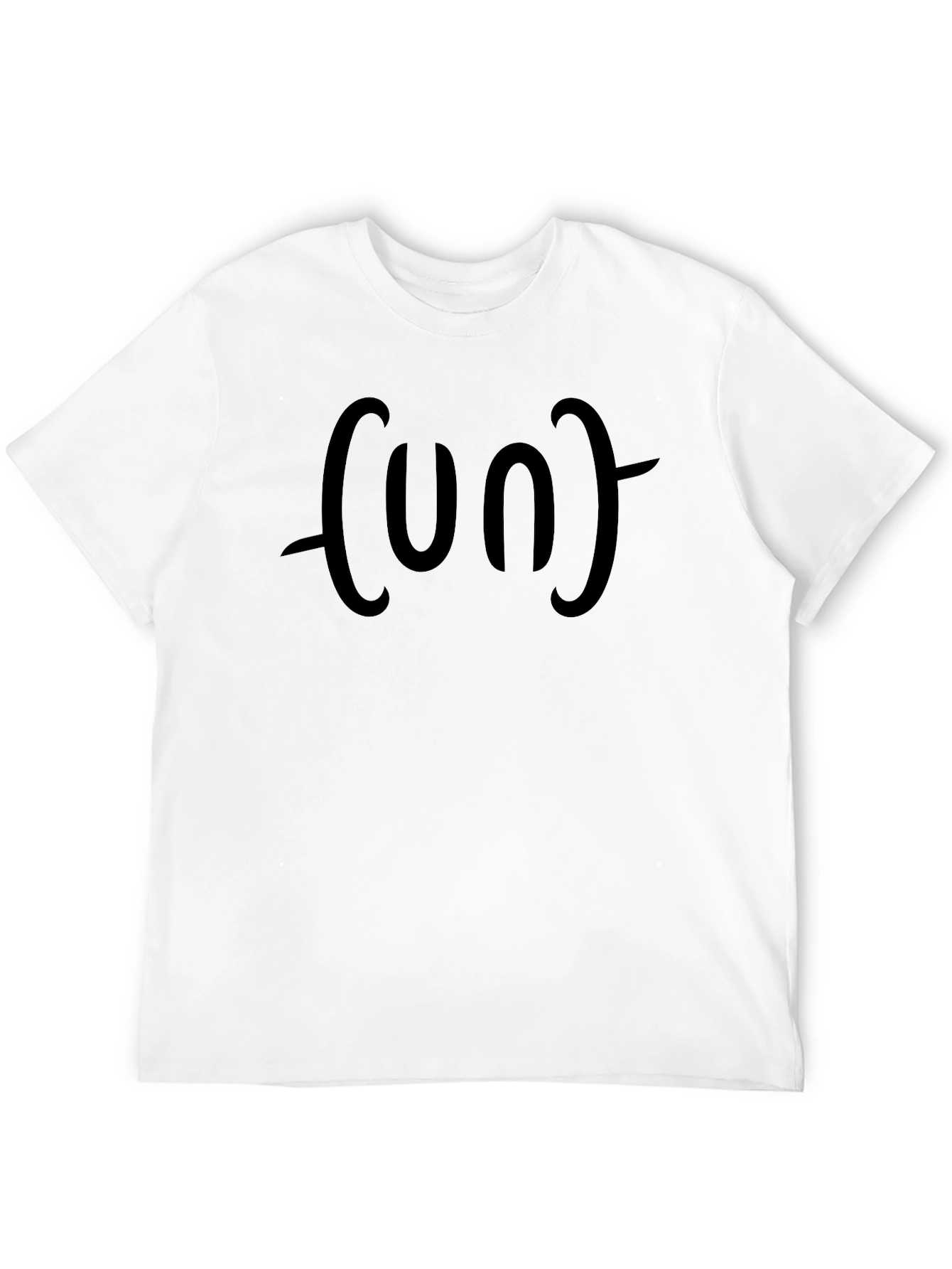 Black Humorous Face Expression Black T-Shirt view 12