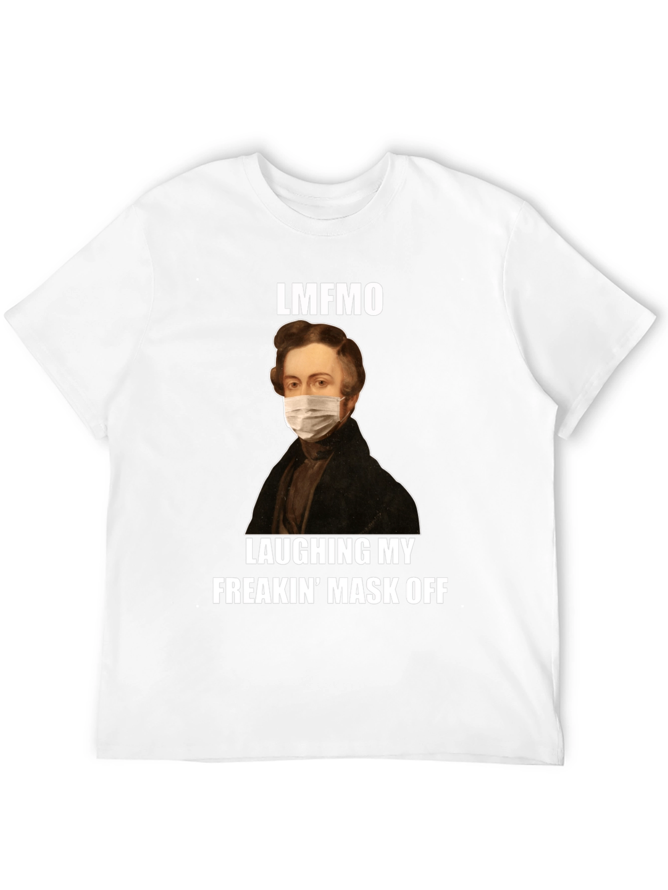 Black LMFAO Mask Off T-Shirt - Funny Novelty Tee view 12