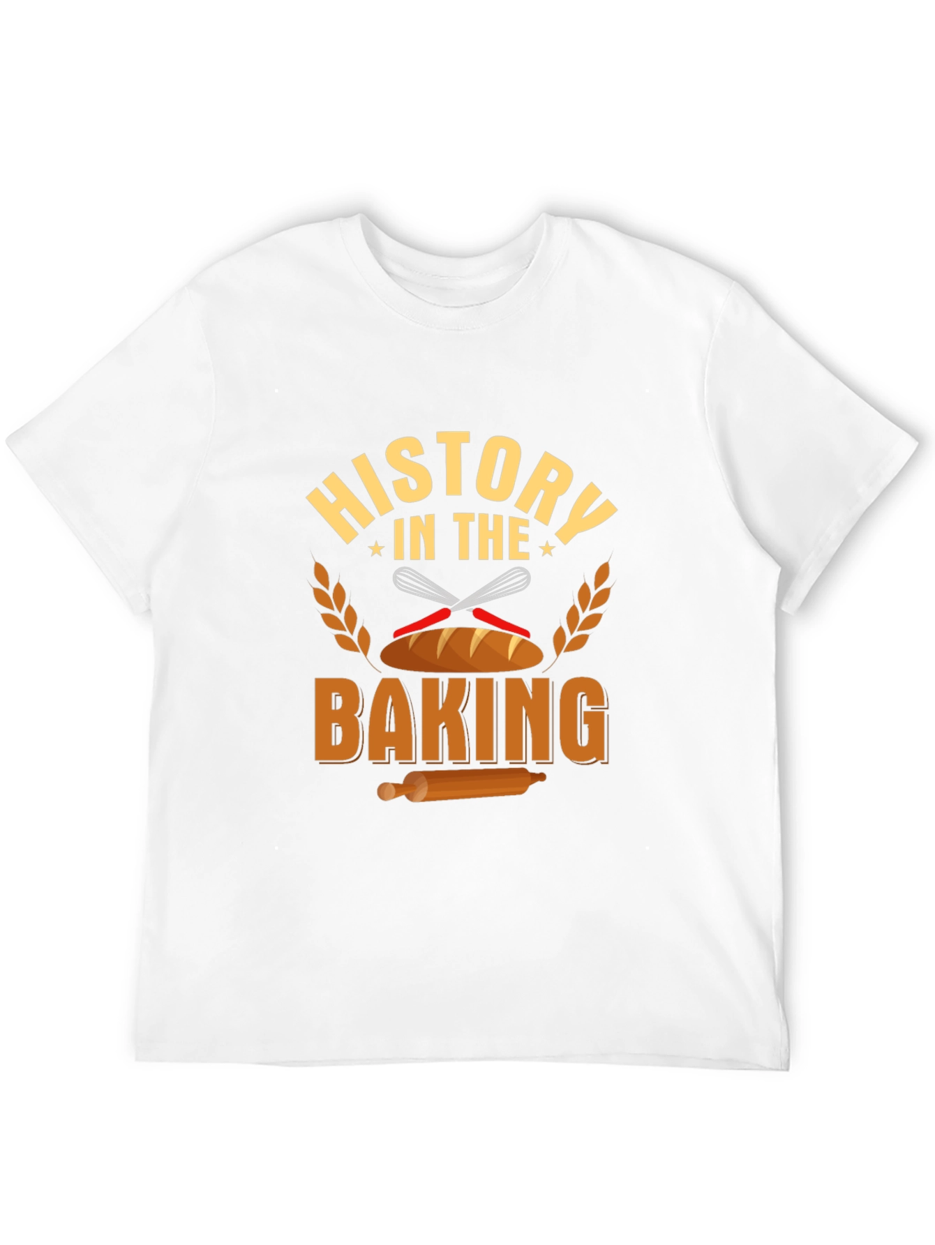 Black History in the Baking Black T-Shirt view 12