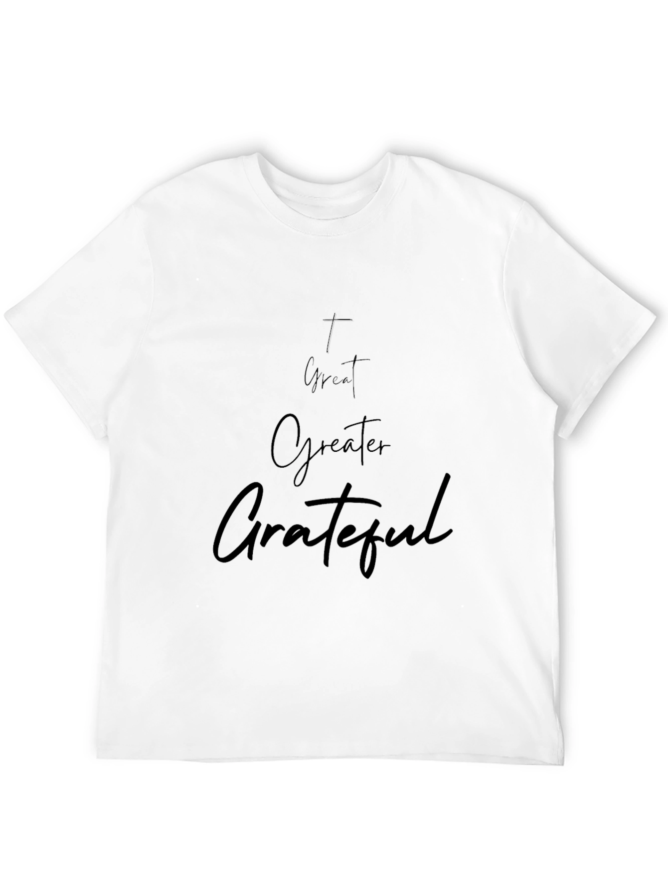 Black Faith-Based Tee: Great, Greater, Grateful view 12