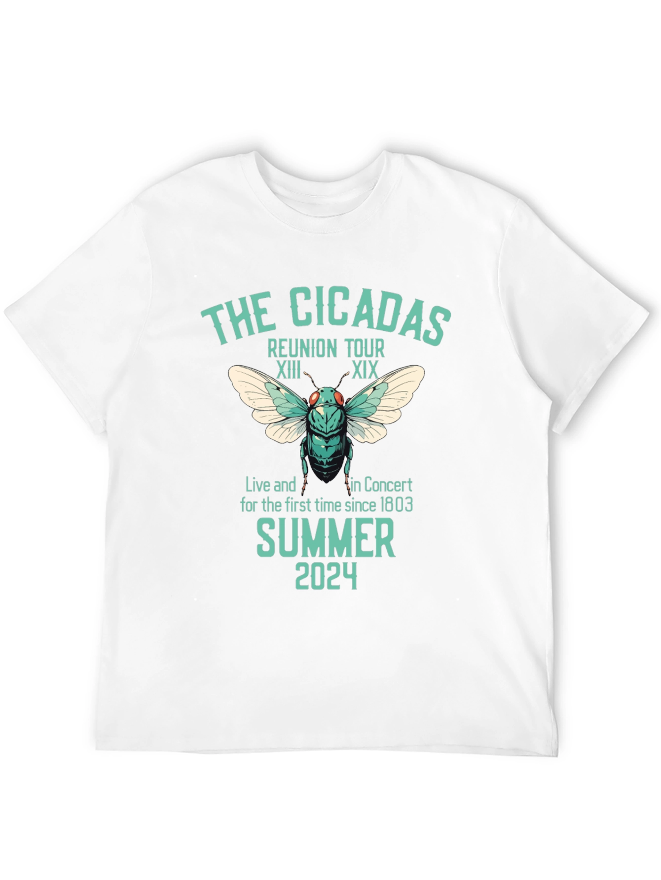 Cicadas Reunion Tour 2024 Summer T-Shirt - 12