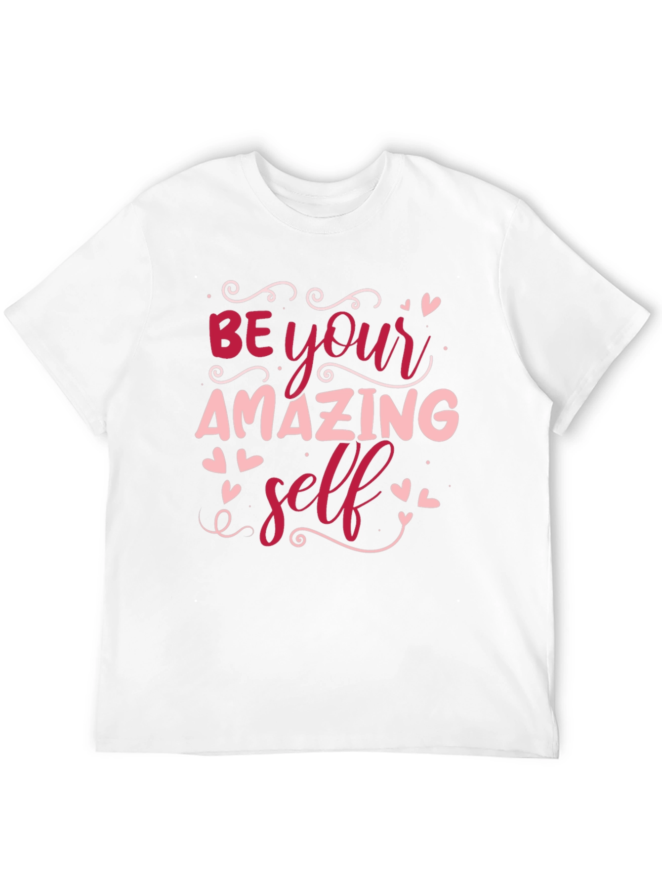 Black Be Your Amazing Self Black T-Shirt view 12