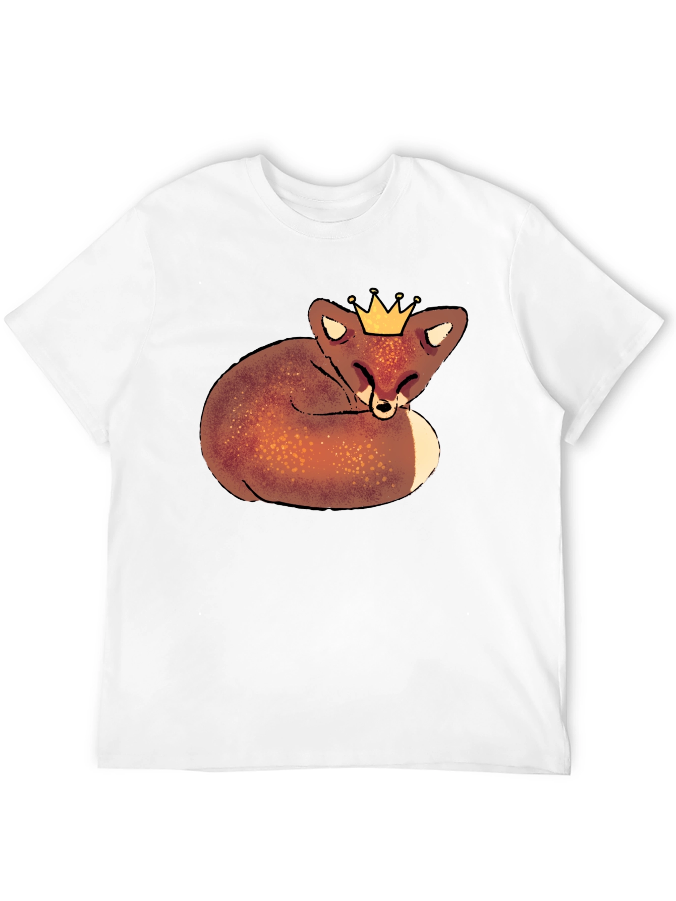 Black Fox Prince Black T-Shirt view 12