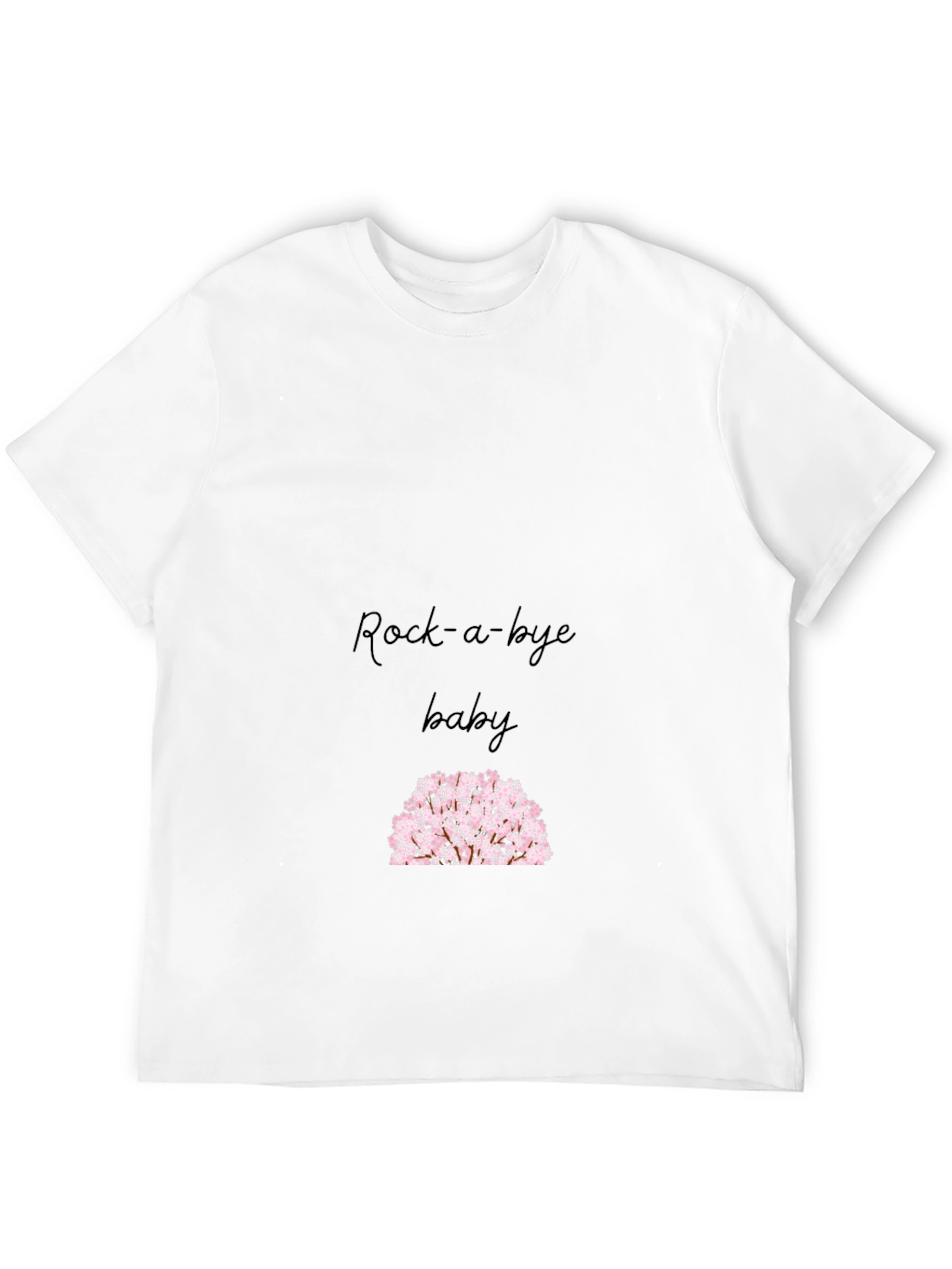 Black Rock-a-bye Baby Floral Graphic Tee view 12