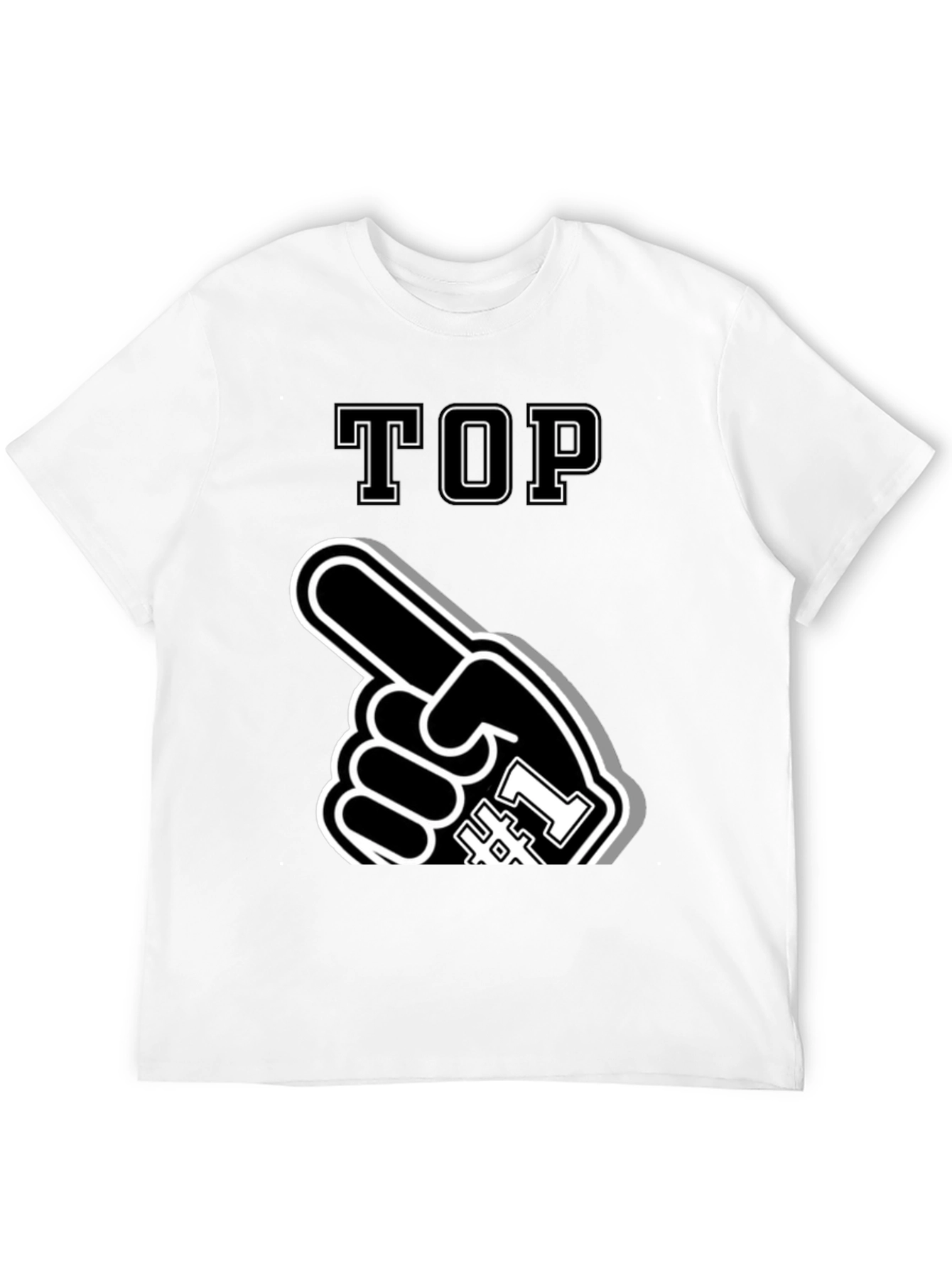 Black Top #1 Fan T-Shirt - Novelty Apparel view 12