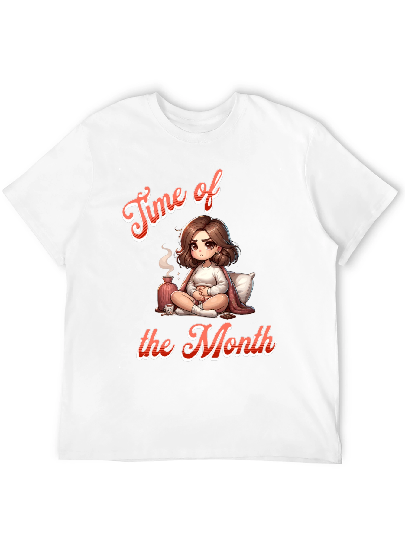 Black Time of the Month Graphic Tee view 12