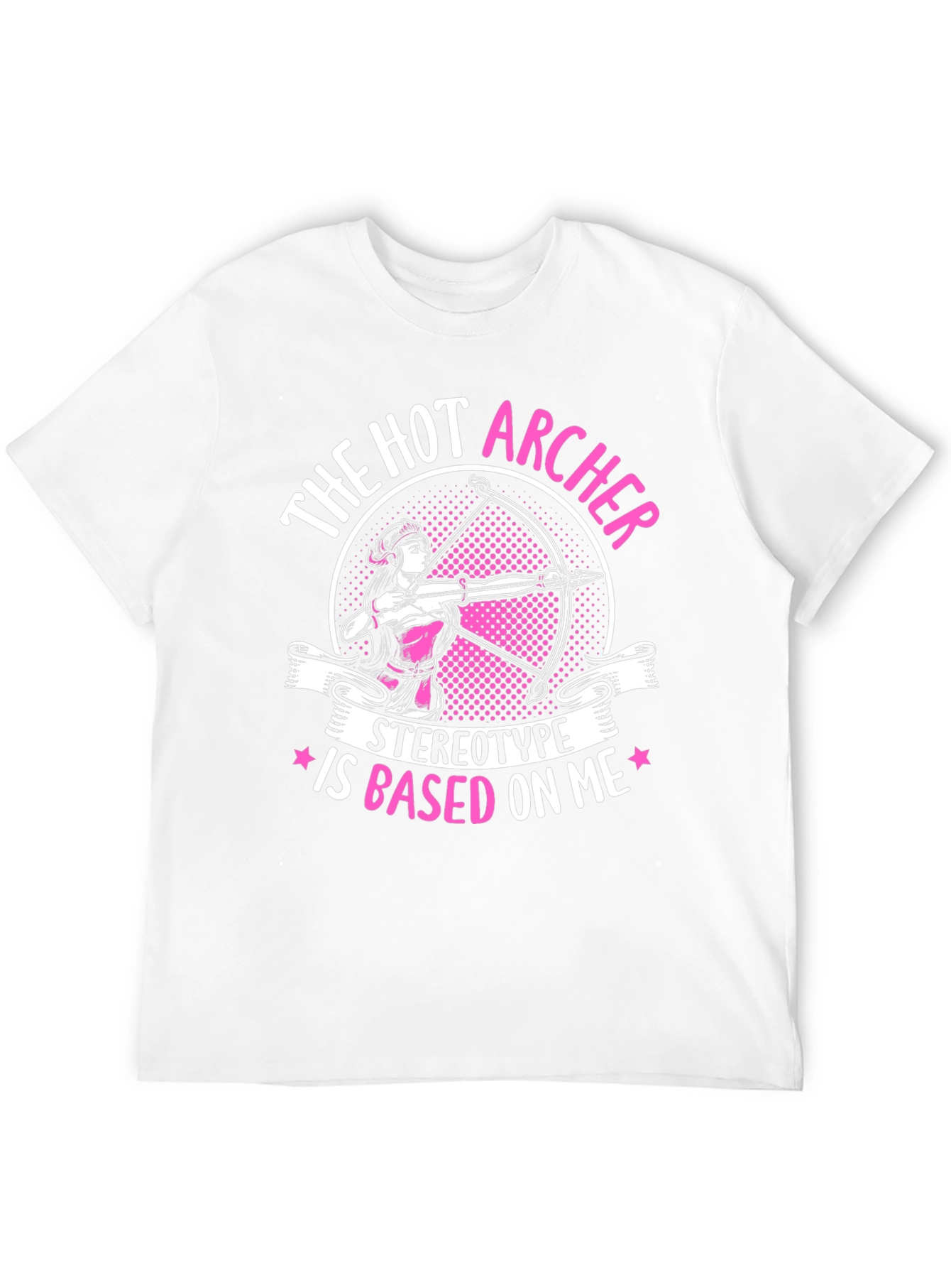 Black Hot Archer T-Shirt - Stereotype Based On Me Tee view 12