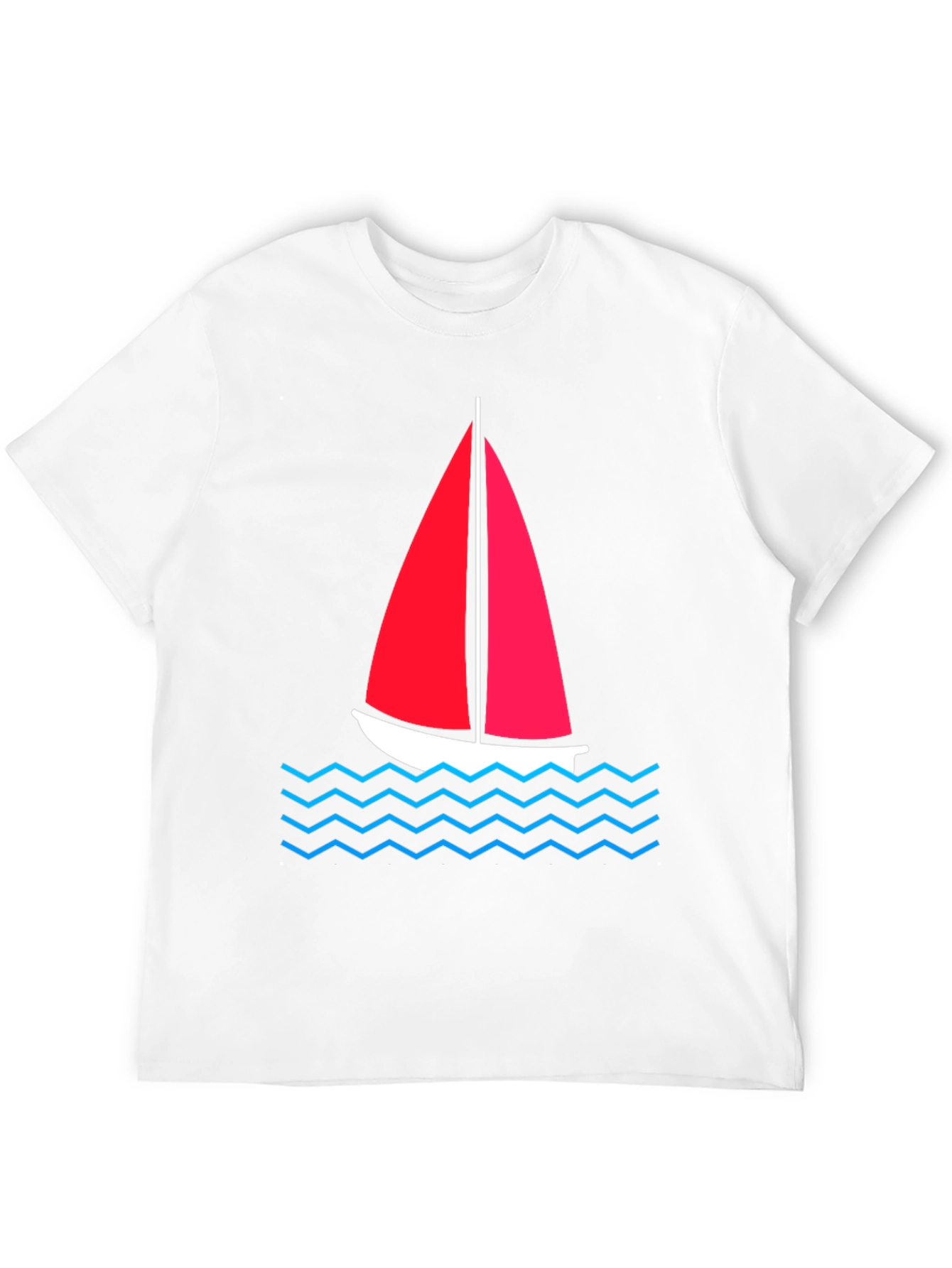 Black Sailboat Graphic Tee - Nautical Style view 12