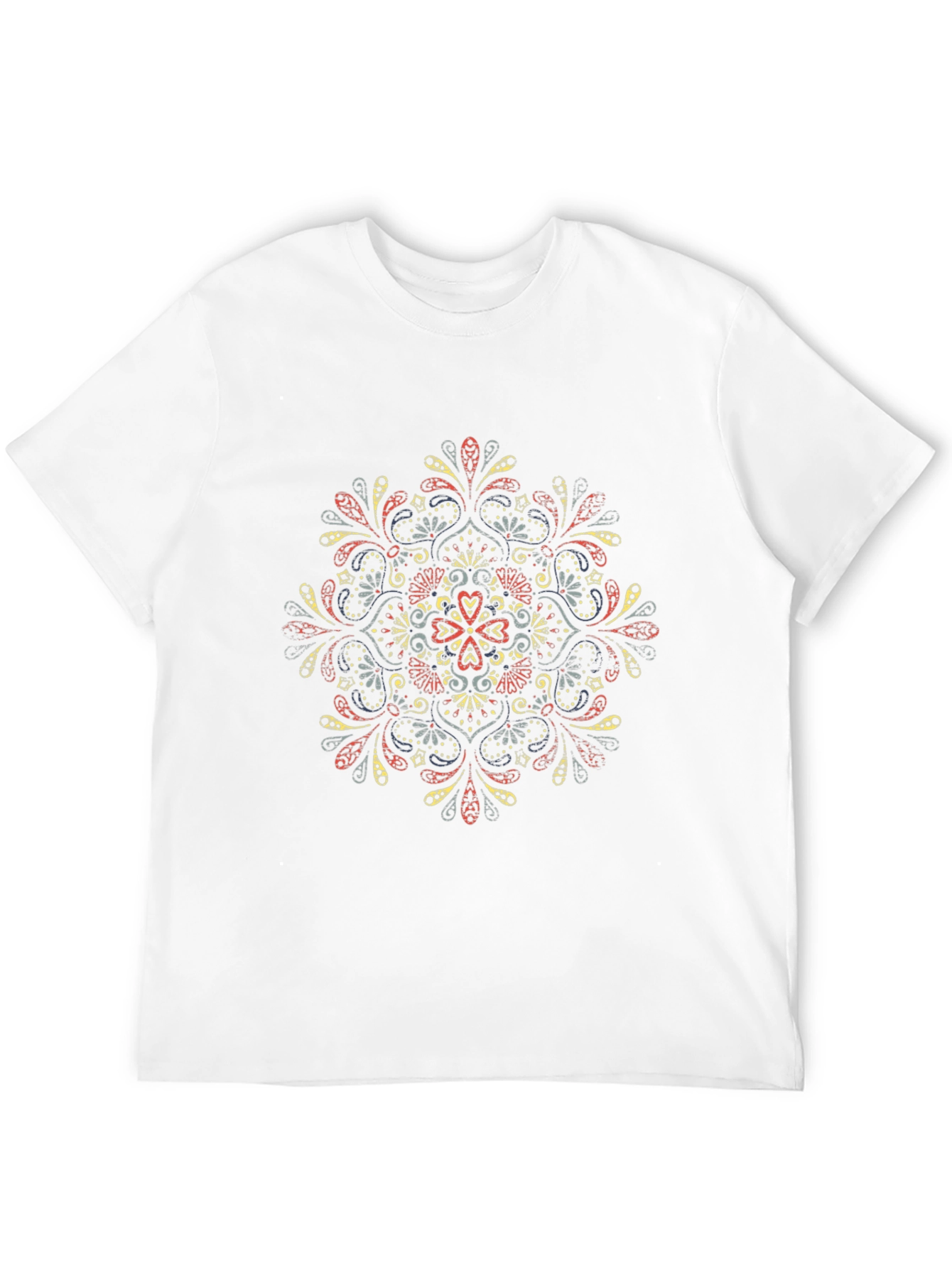 Black Mandala Graphic Black T-Shirt view 12