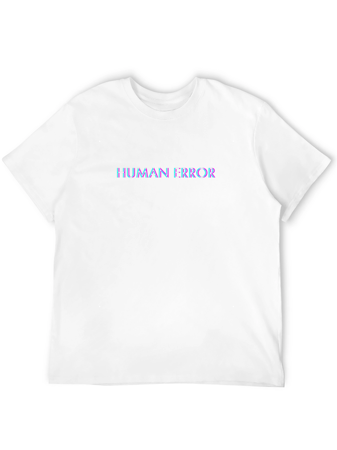 Black Human Error Graphic Tee - Men's Black T-Shirt view 12