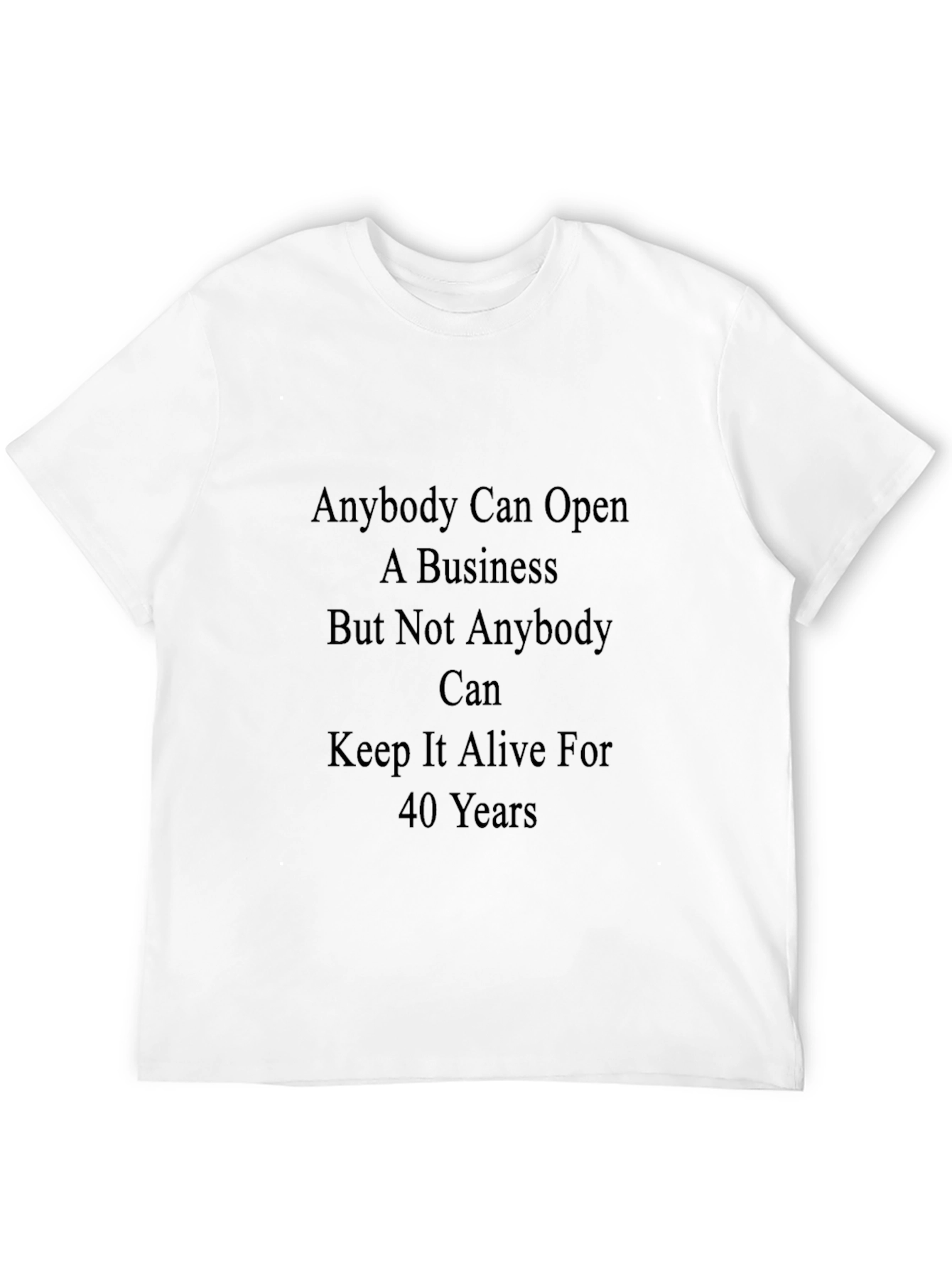 Black Anybody Can Open a Business T-Shirt view 12