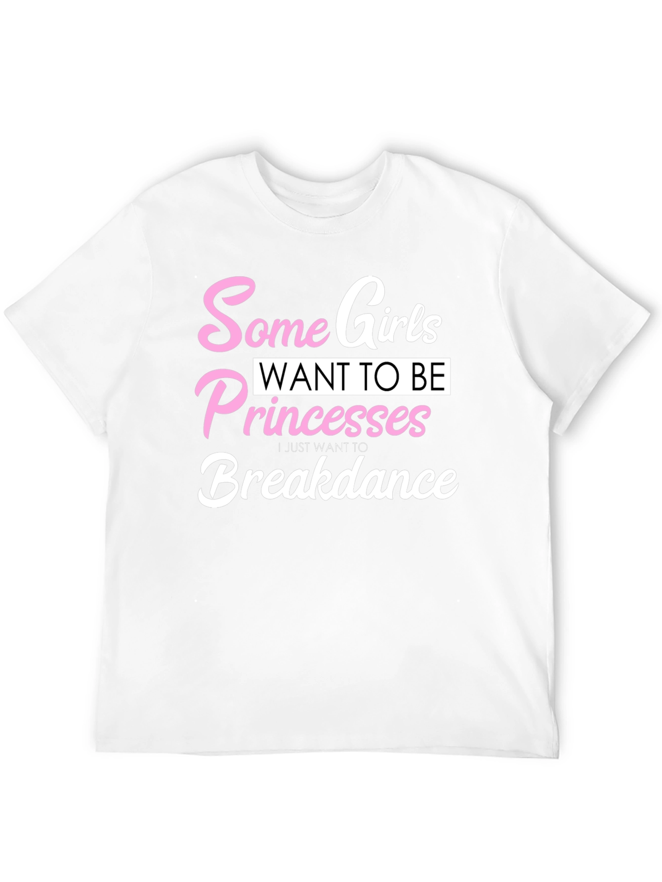 Black Breakdance Princess T-Shirt, Funny Graphic Tee view 12