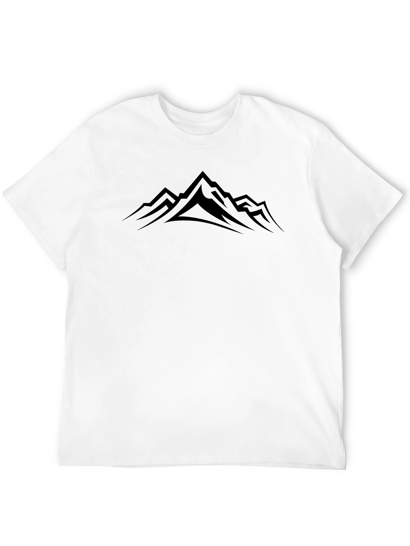 Black Men's Black Mountain Graphic Tee view 12