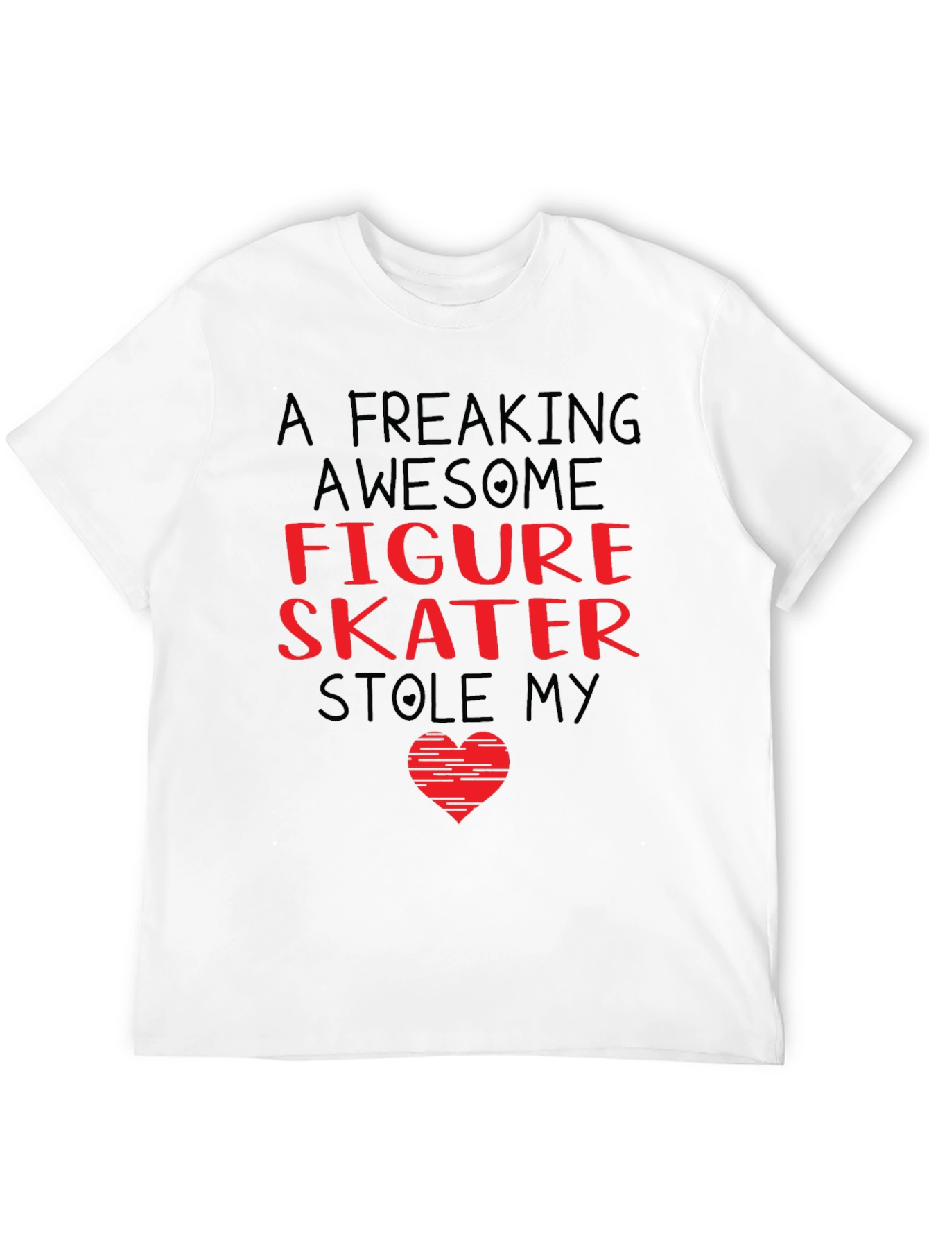 Black Figure Skater Stole My Heart T-Shirt view 12