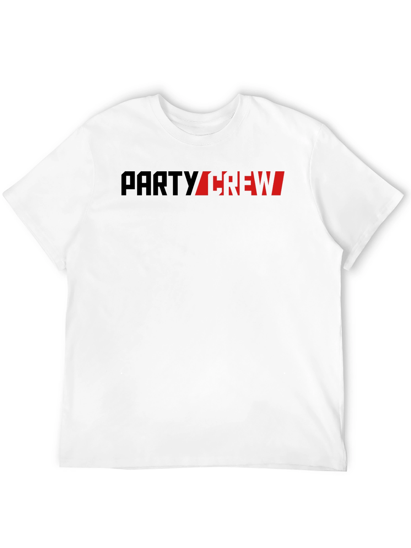 Black Party Crew Graphic Tee - Bold Style view 12