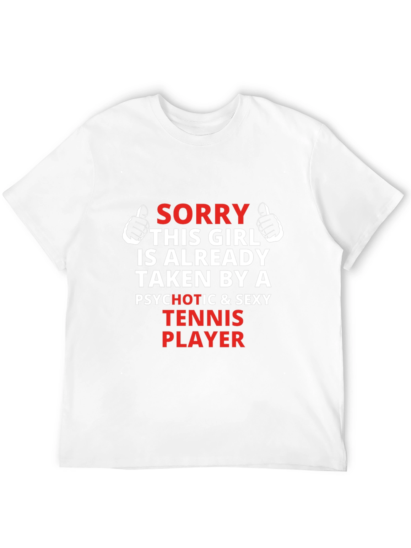 Black Funny Tennis Player Graphic T-Shirt view 12