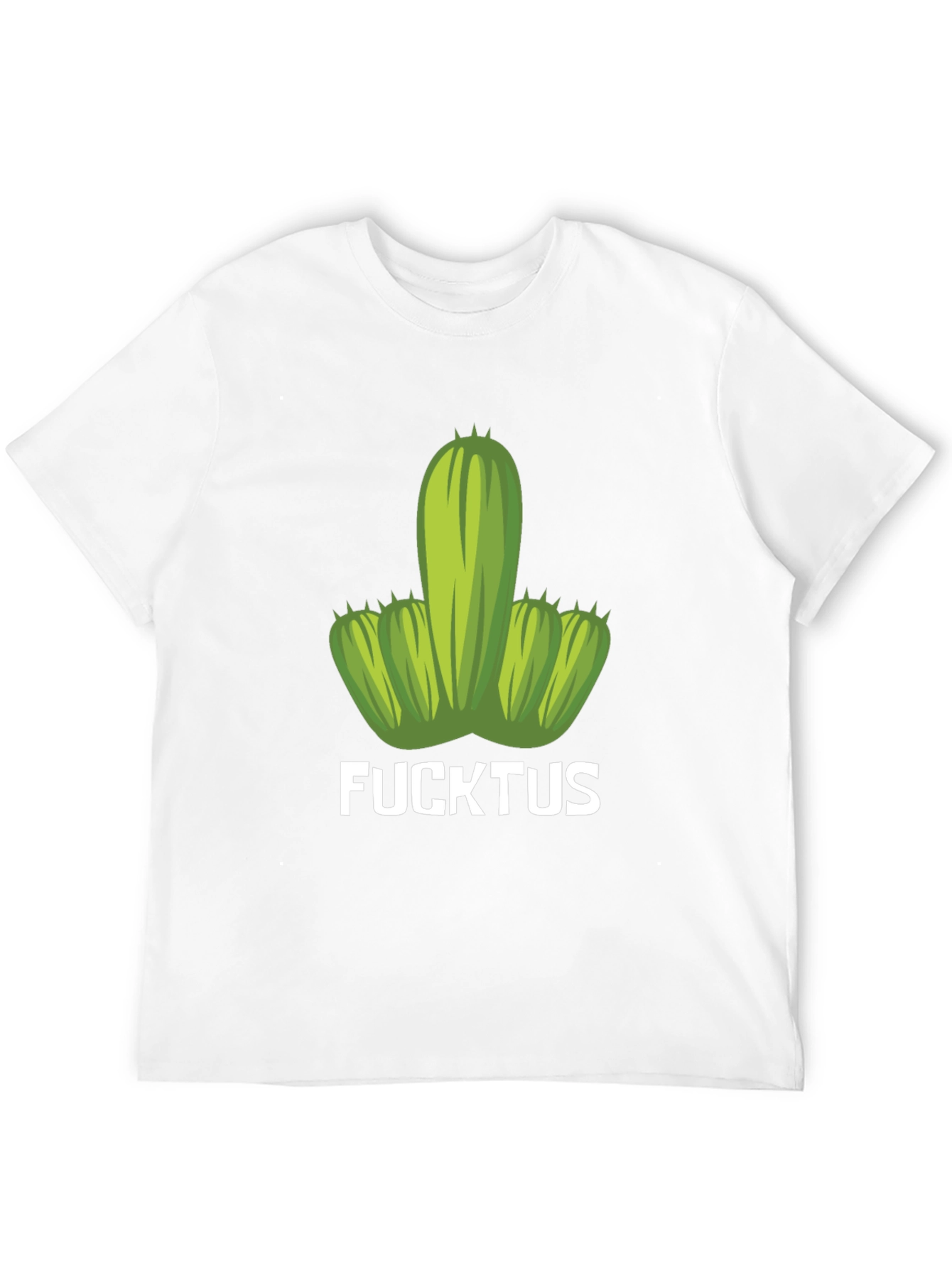 Black Funny Cactus T-Shirt - Adult Humor Novelty Tee view 12