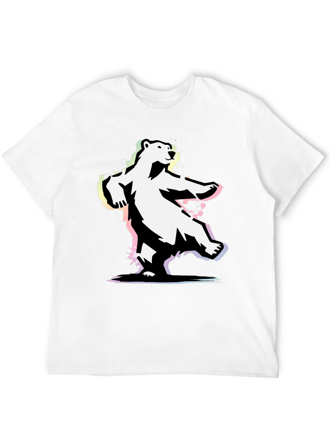 Black Cool Bear Graphic Tee - Black T-Shirt view 12