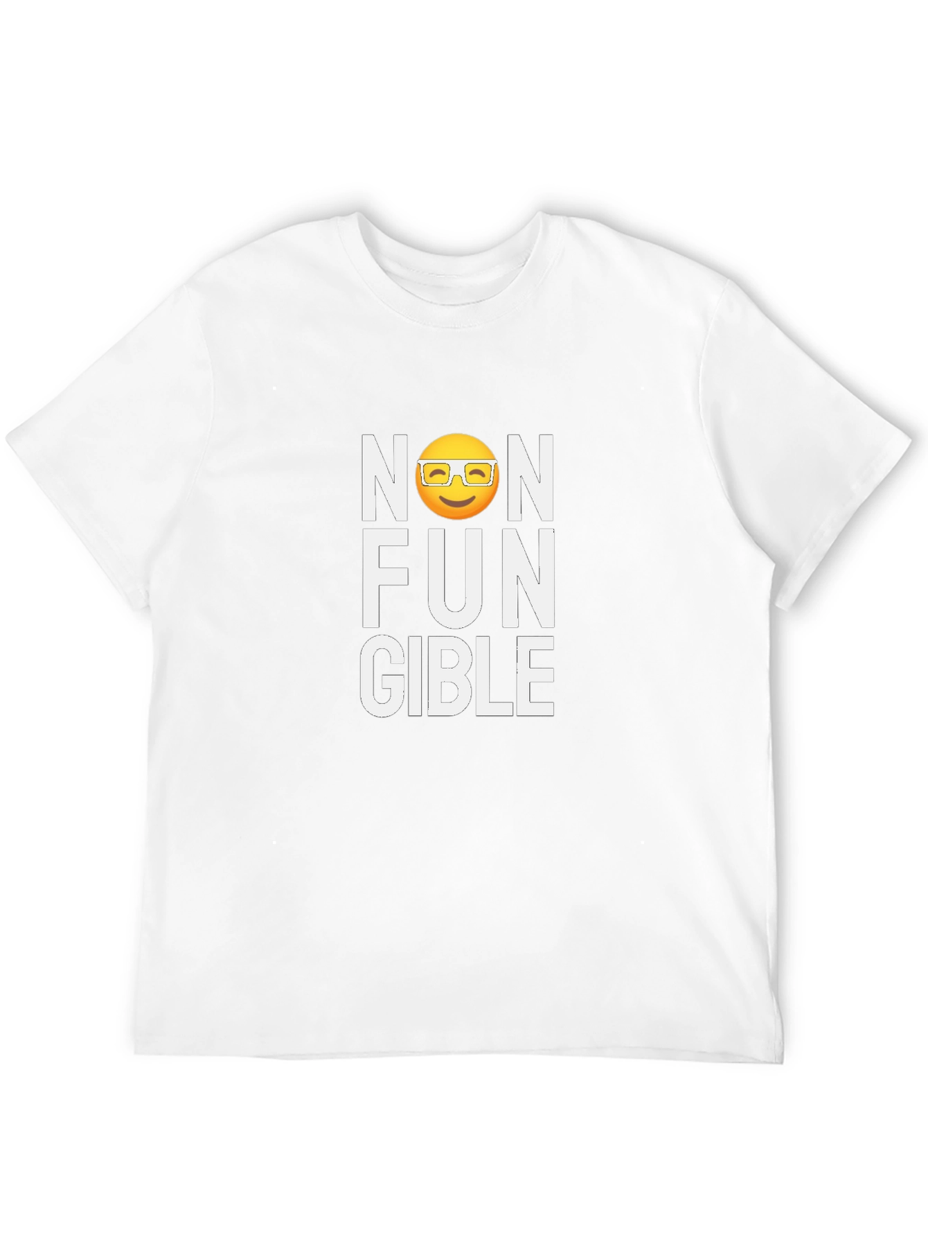 Black Non Fungible Emoji Graphic Tee view 12