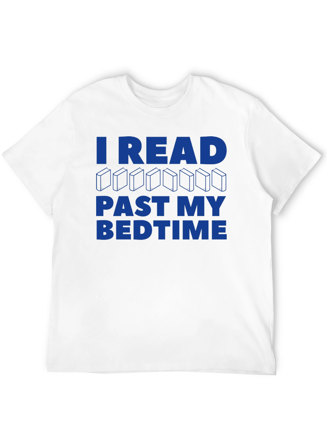 Black I Read Past My Bedtime Graphic Tee view 12