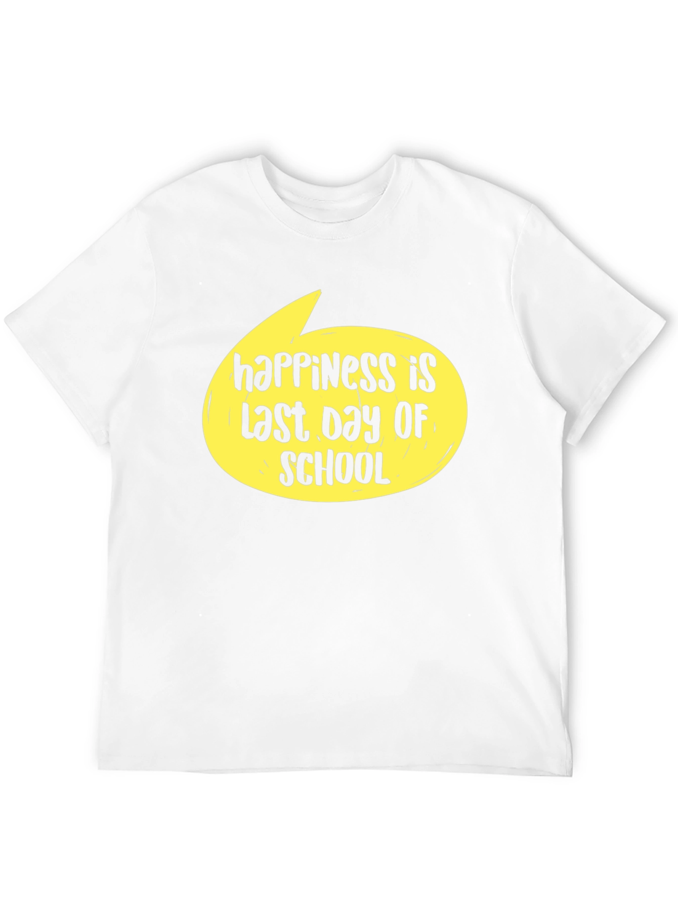Black Happiness Last Day of School T-Shirt view 12