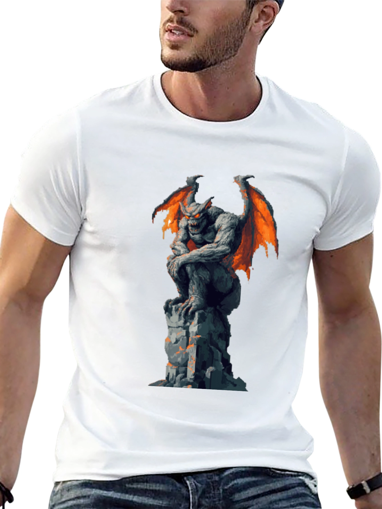 Gargoyle Graphic Tee - Urban Style - 13