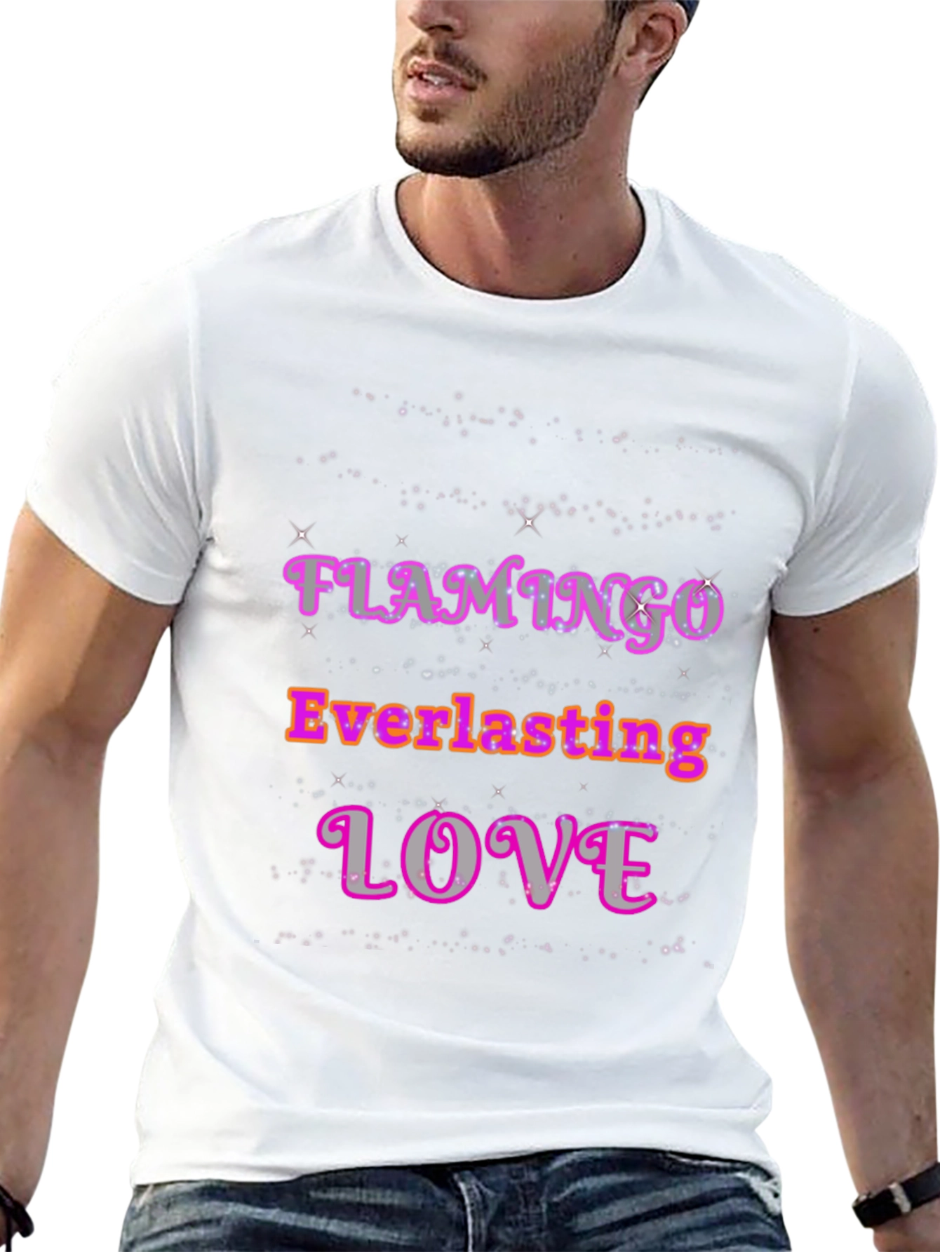 Black Flamingo Everlasting Love Graphic Tee view 13
