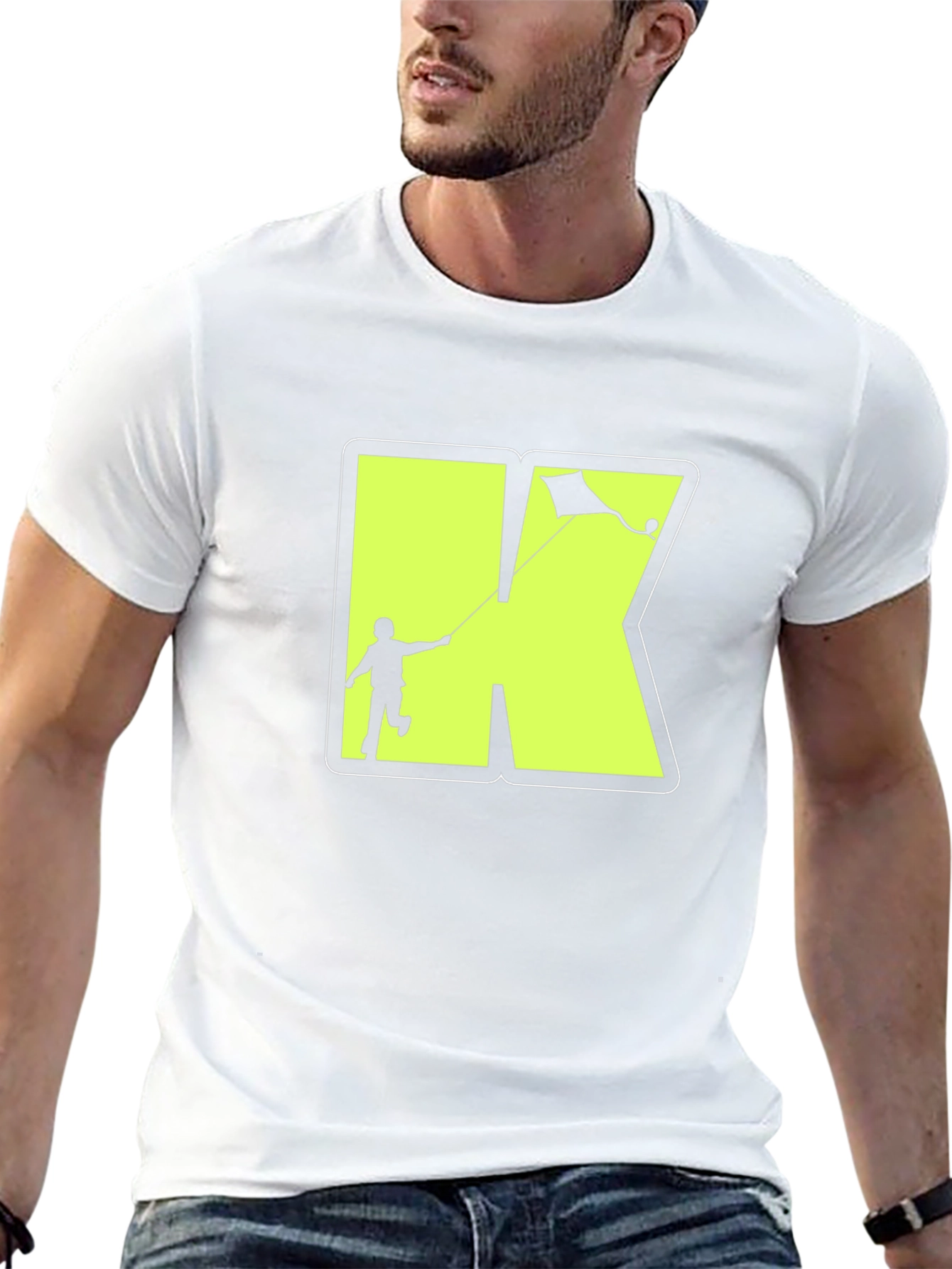 Black Kite Kid Tee: Stylish Cotton Graphic T-Shirt view 13