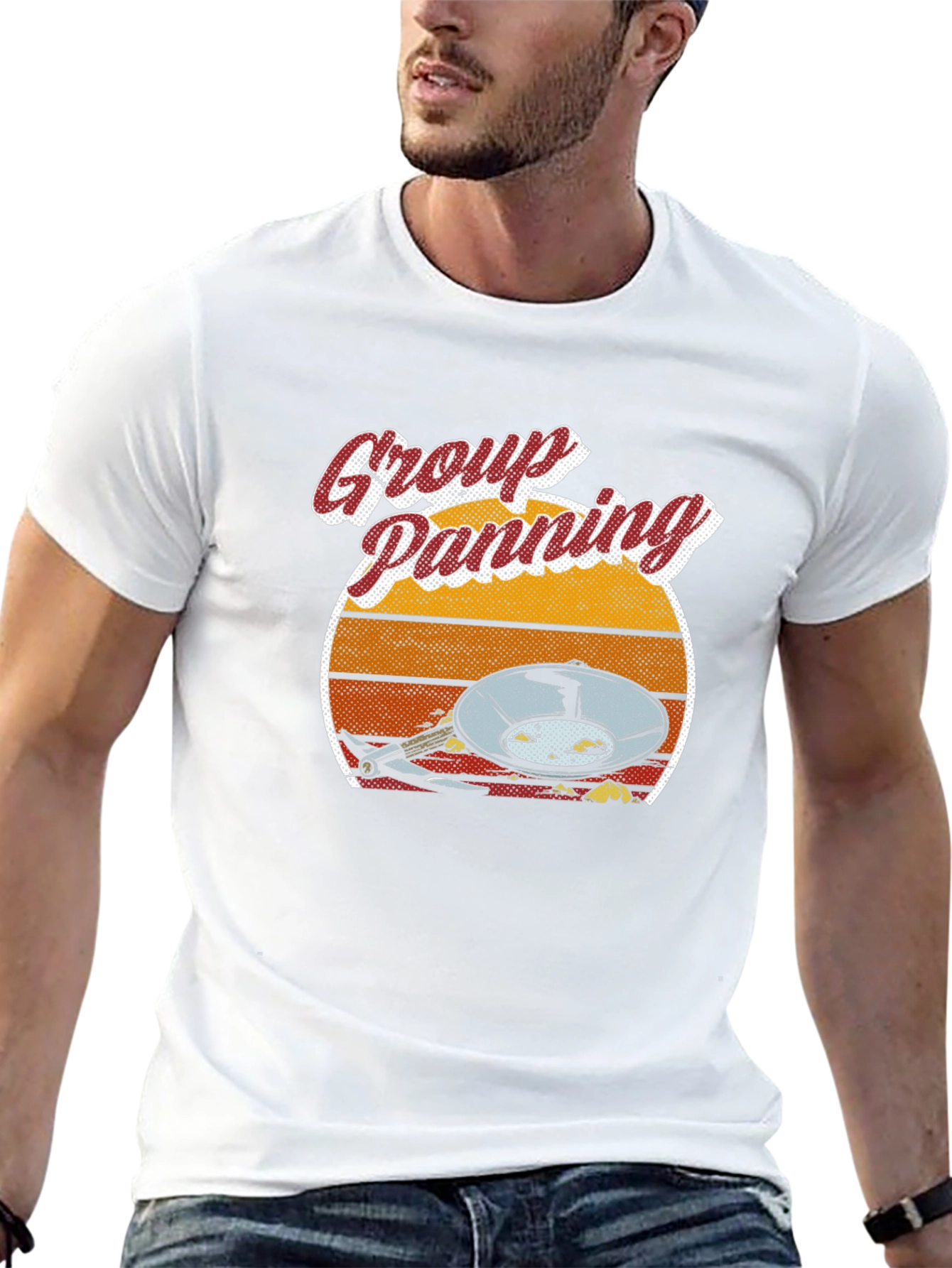 Black Group Panning Graphic T-Shirt - Gold Prospecting Tee view 13