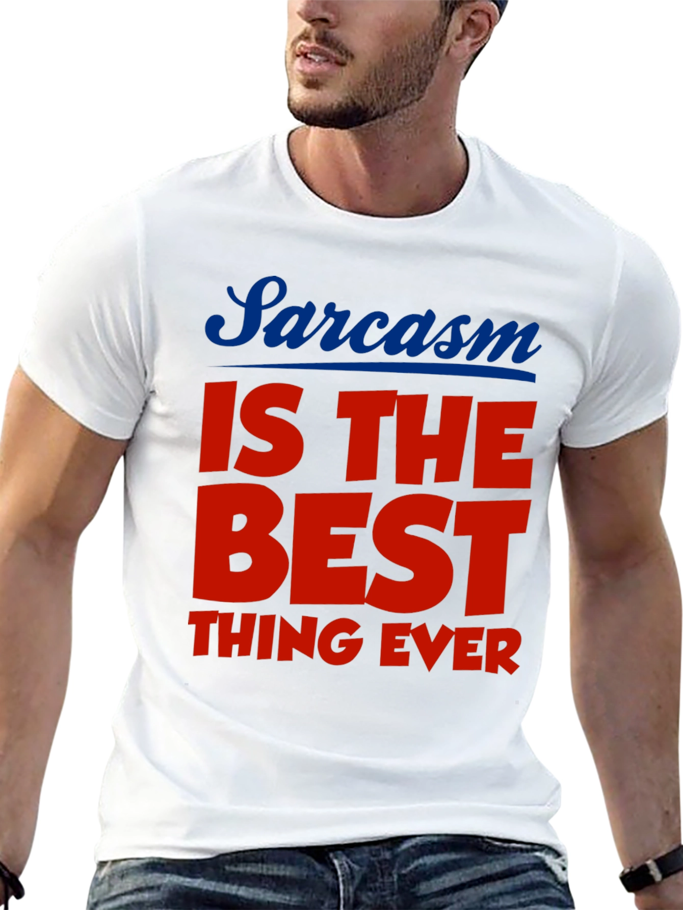 Black Sarcasm is the Best Thing Ever T-Shirt view 13