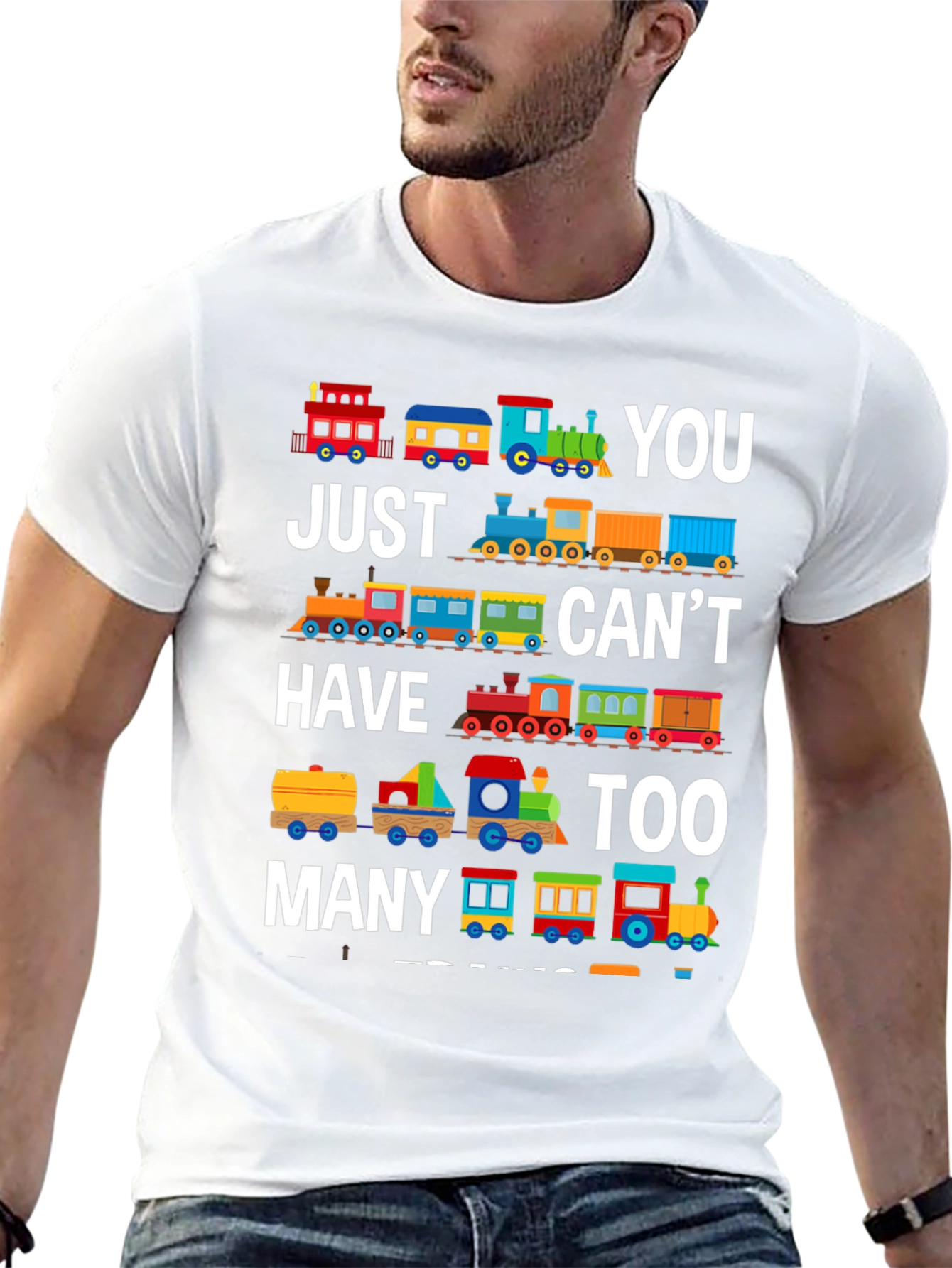 Black Train T-Shirt: You Can't Have Too Many Trains! view 13